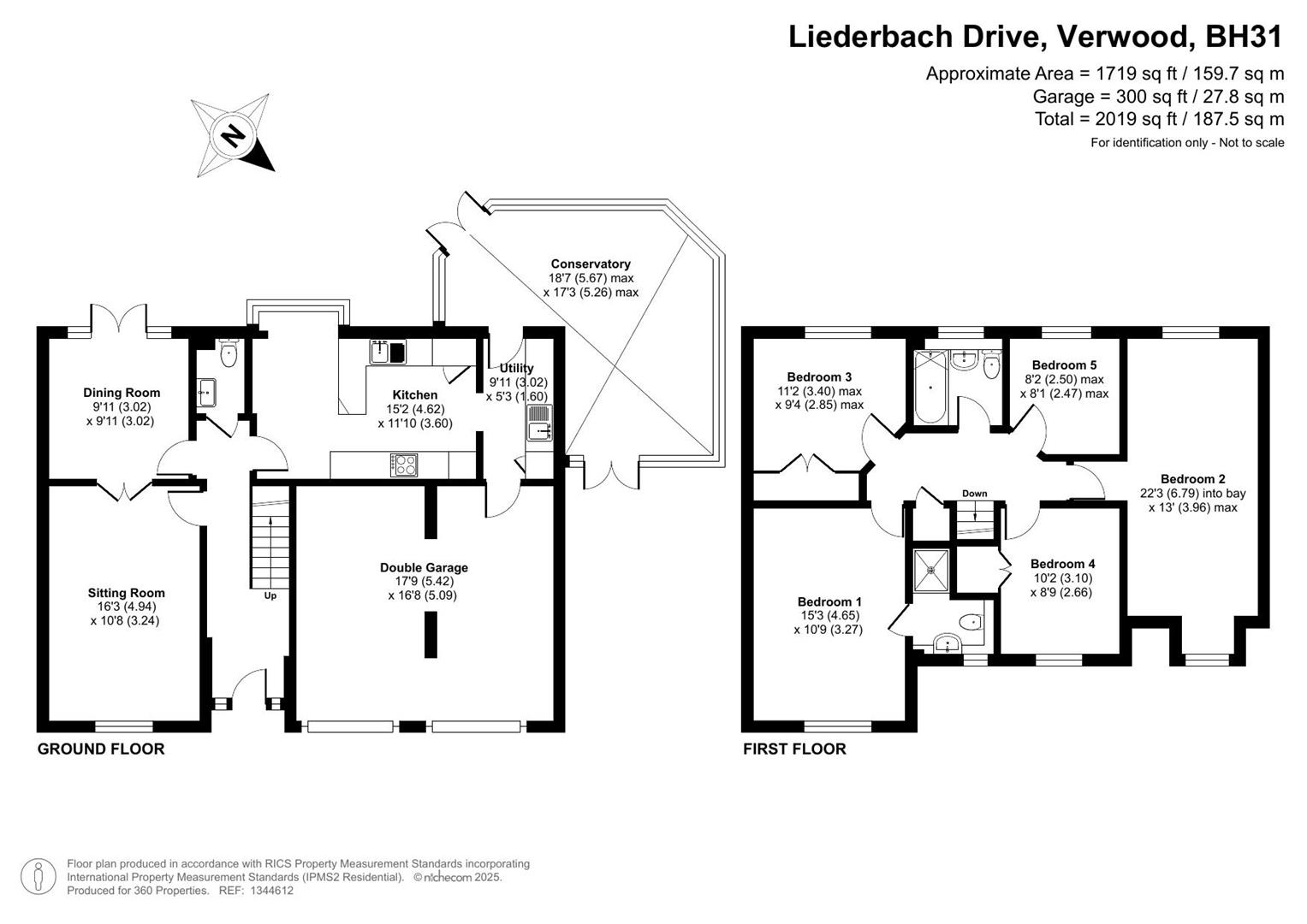 6., Liederbach Drive, Verwood floorplan