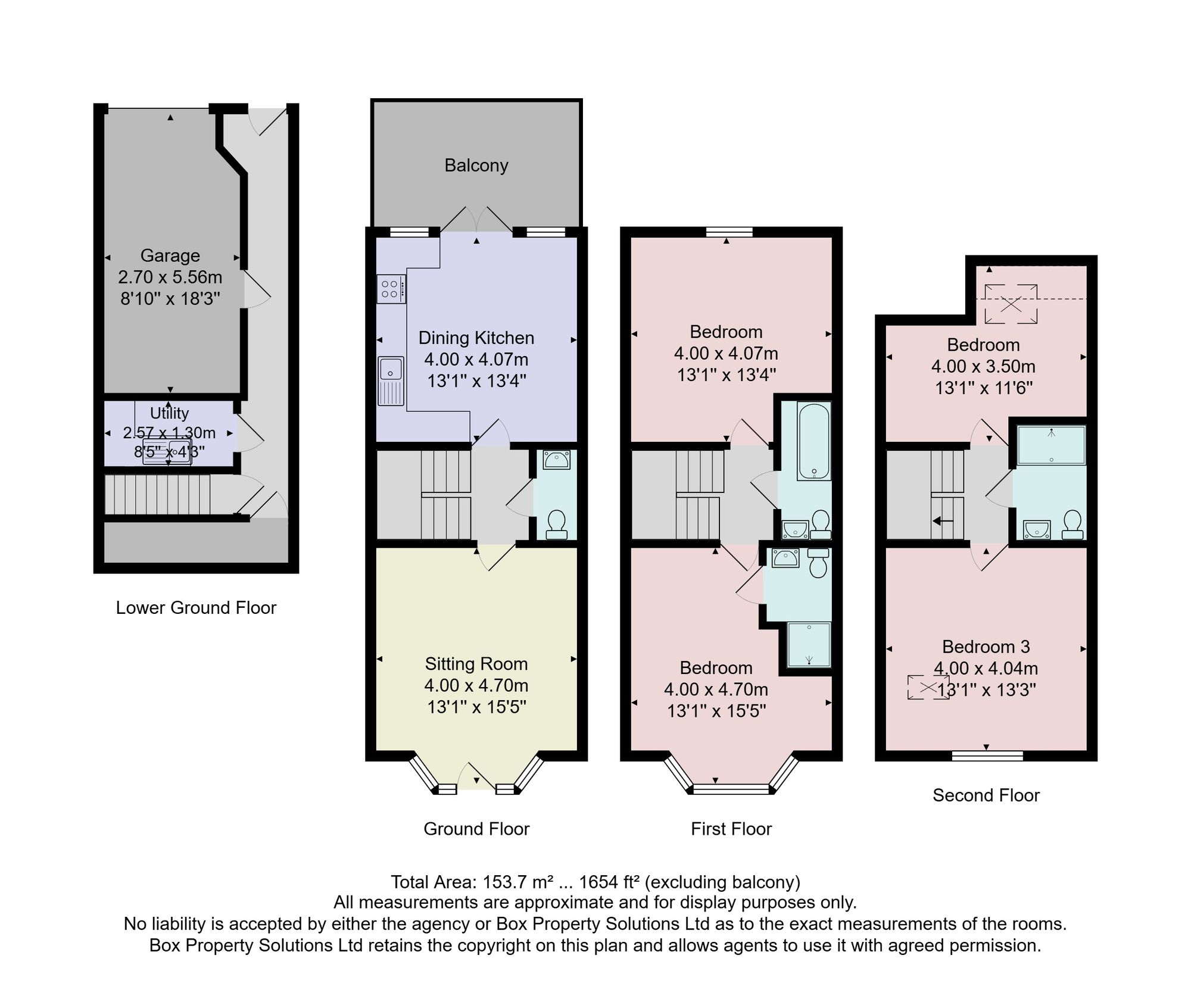 6 Harlow Moor Road, Harrogate floorplan