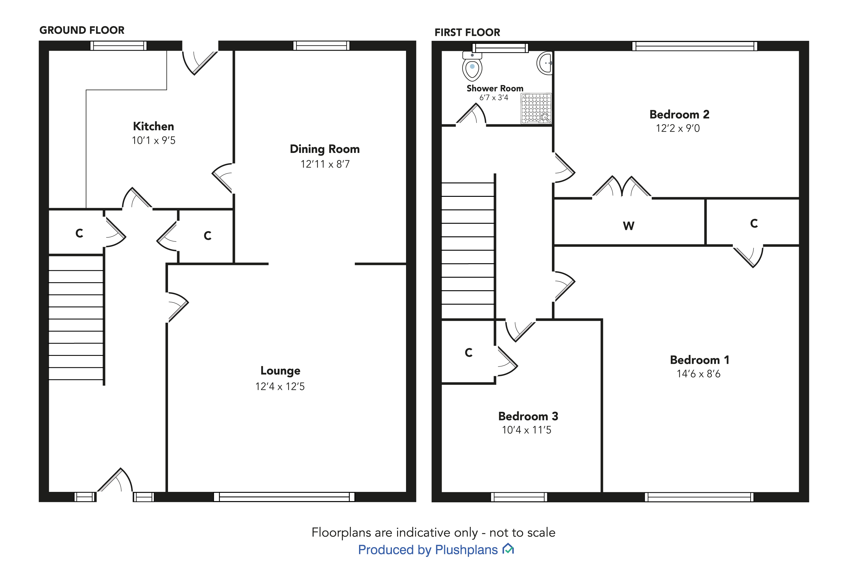 70, Russell Place, Linwood floorplan