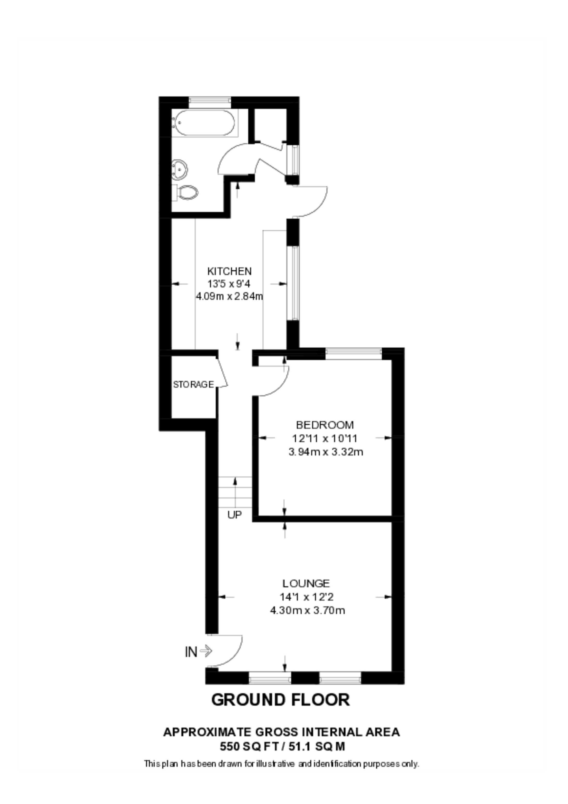 WD17, Watford floorplan