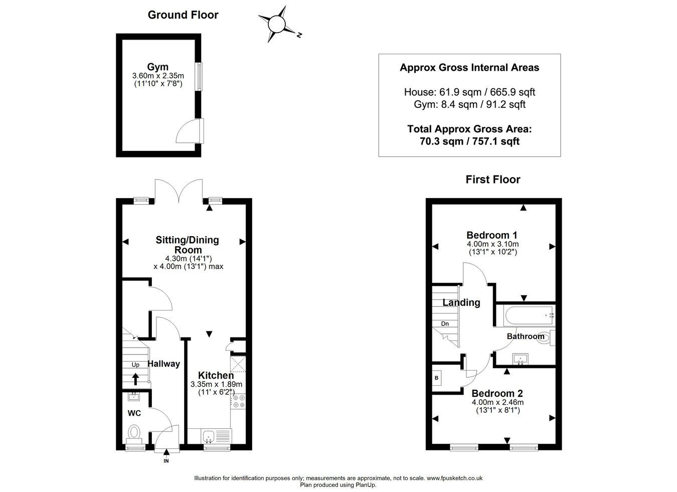 31, Bradley Road, Lymington floorplan