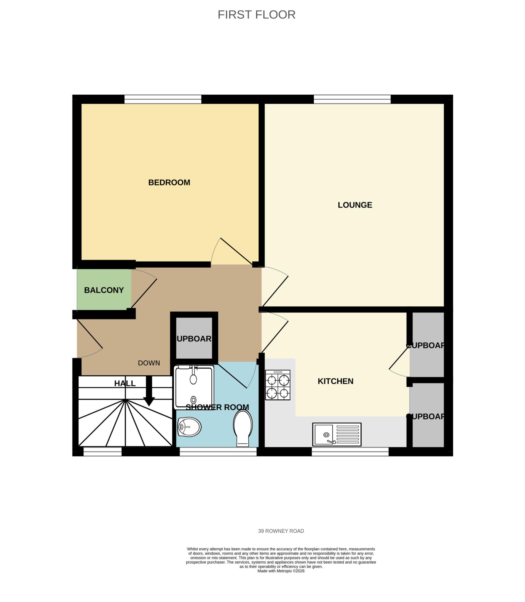 39, Rowney Road, Dagenham floorplan