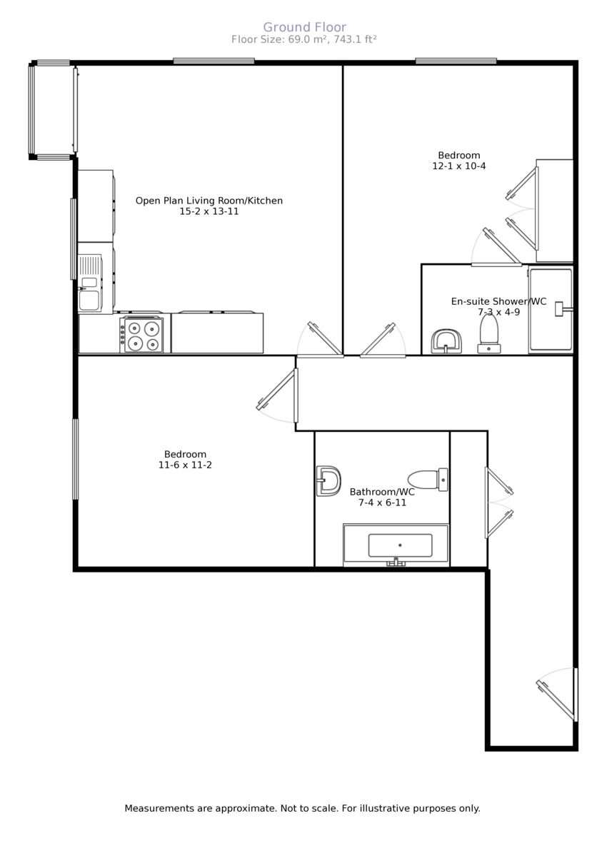 22, Molineaux Court, Pontes Avenue, Hounslow floorplan