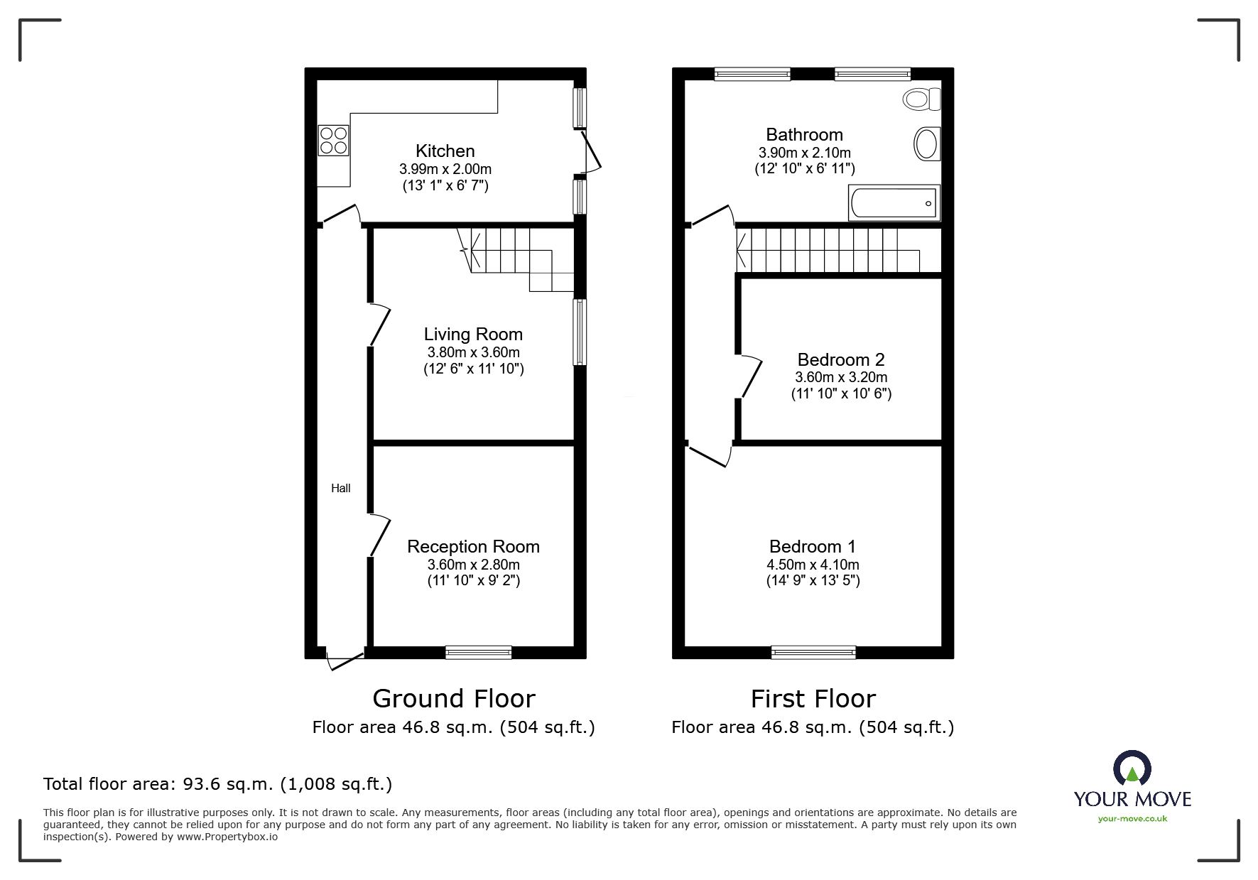 Tudor Road, Leicester floorplan