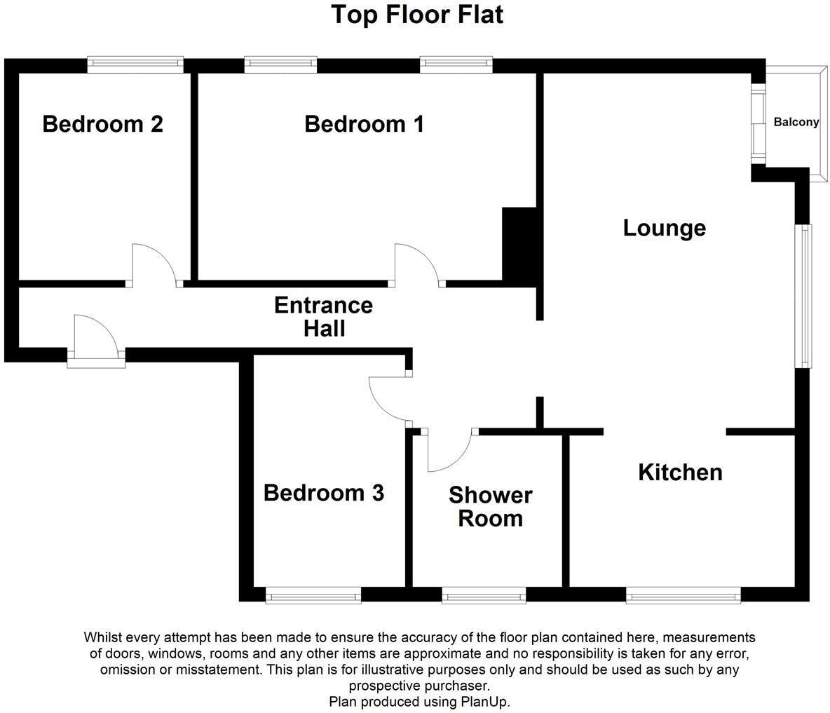 Durham Court,Flat 9, Rockhurst Drive, Eastbourne floorplan