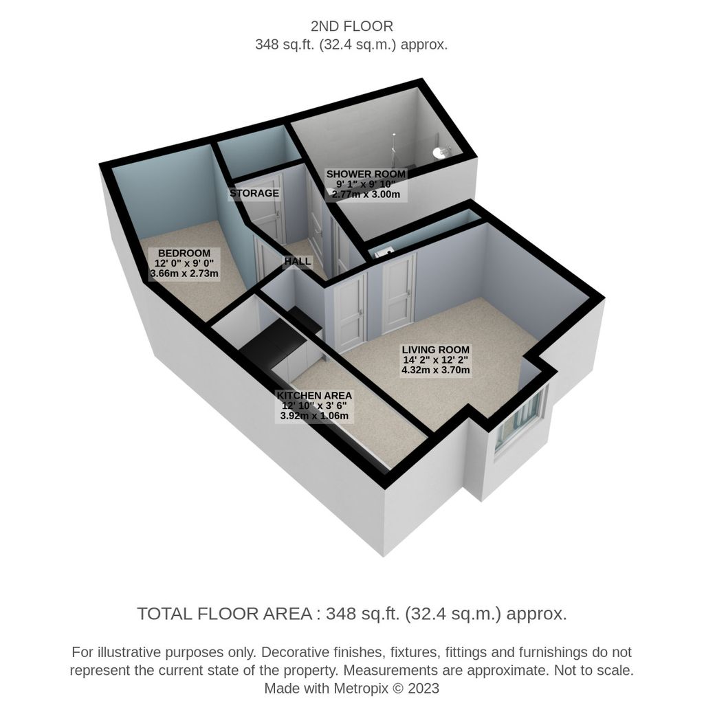 Kings Head Alley, Leatherhead KT22, 1 bedroom flat to rent 64329257