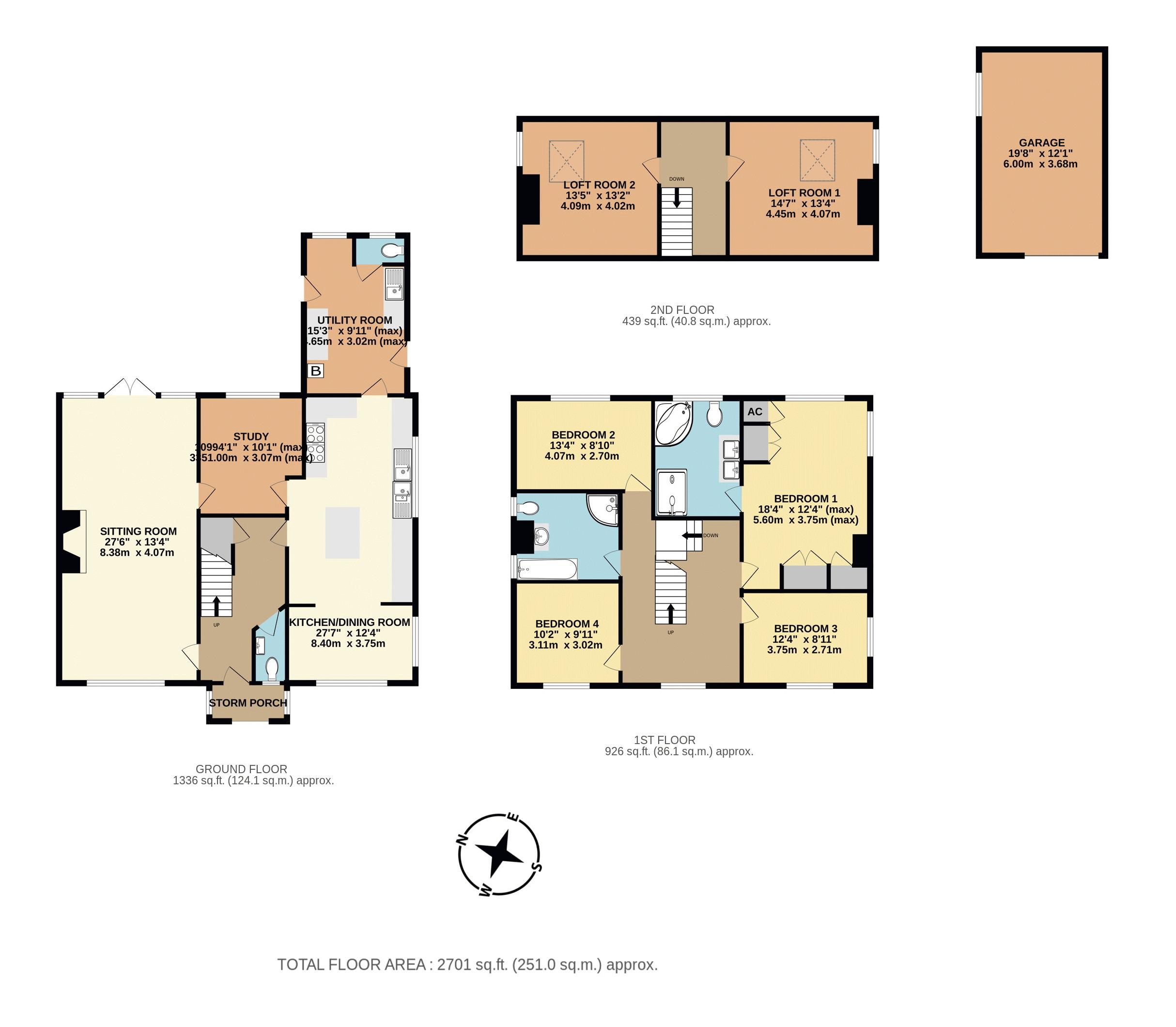Staddlestones, Pottery Road, Ilminster floorplan