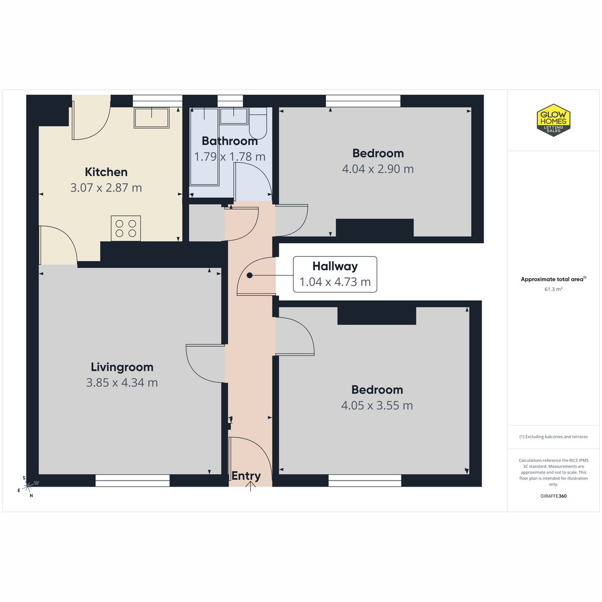 1, Lynn Avenue, Dalry floorplan