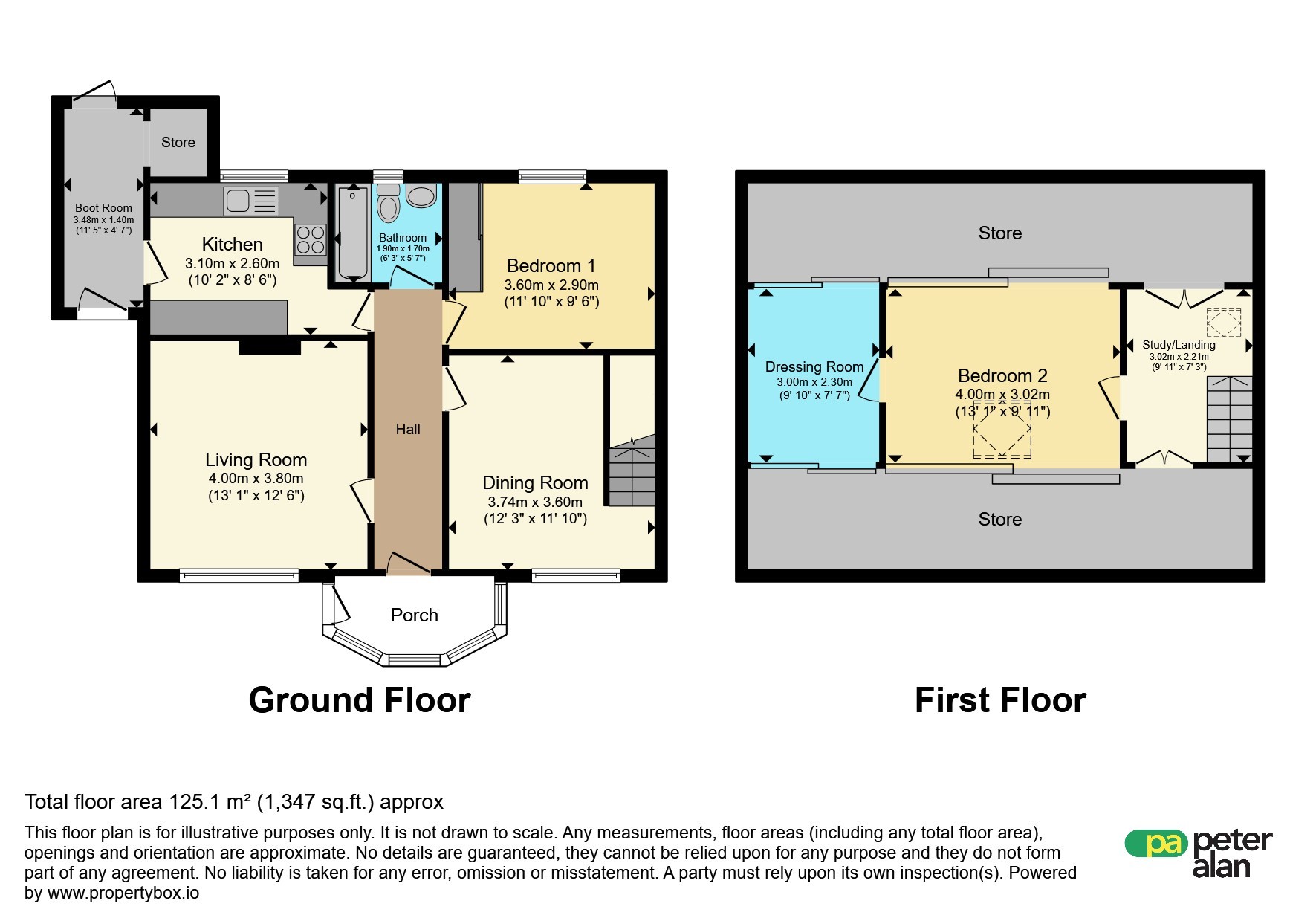 3, The Oaks, Caerphilly floorplan