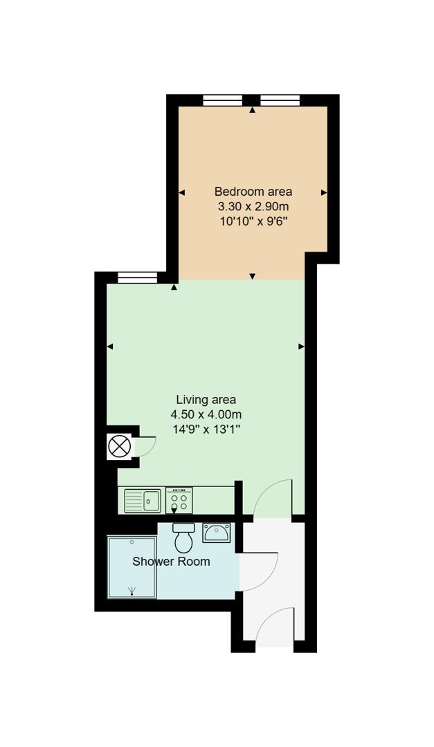 Flat 7, Lancaster Court 113-115, West Hill Road, Bournemouth floorplan