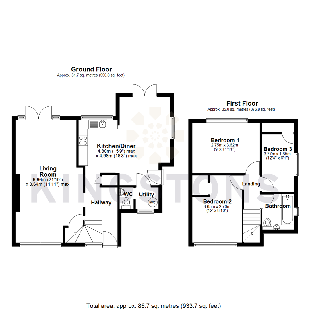 24, Newleaze Park, Melksham floorplan