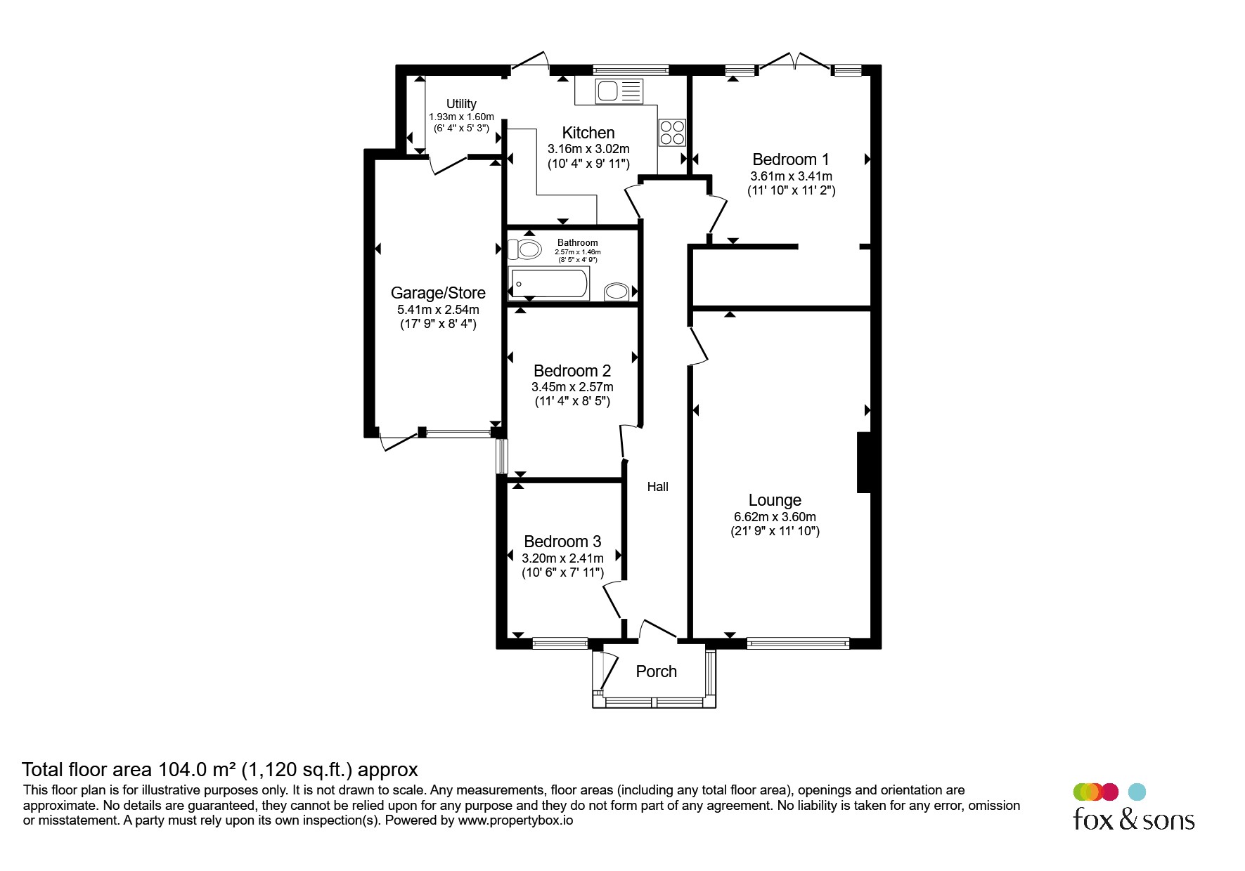 Marine Avenue, Pevensey floorplan