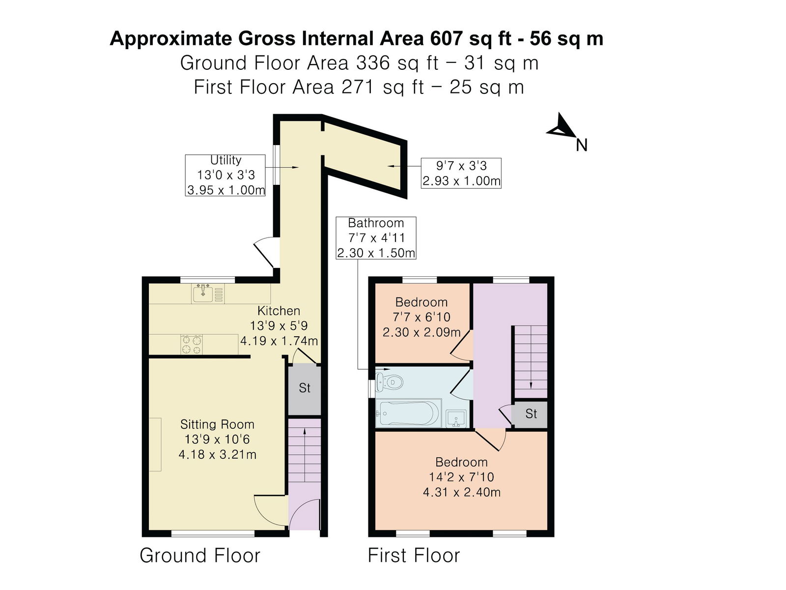 1, Stoneville Street, Cheltenham floorplan
