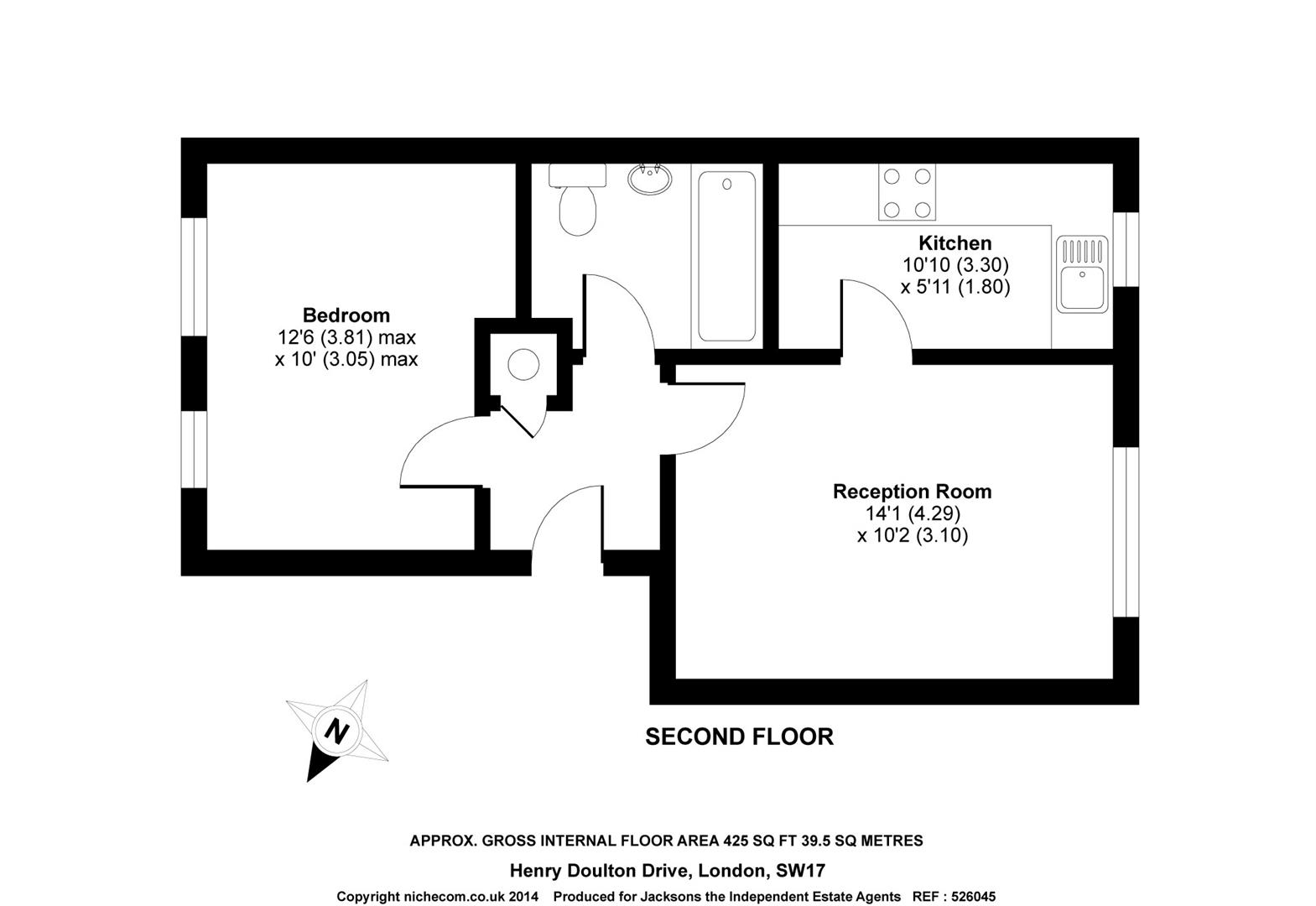 Henry Doulton Drive, London floorplan