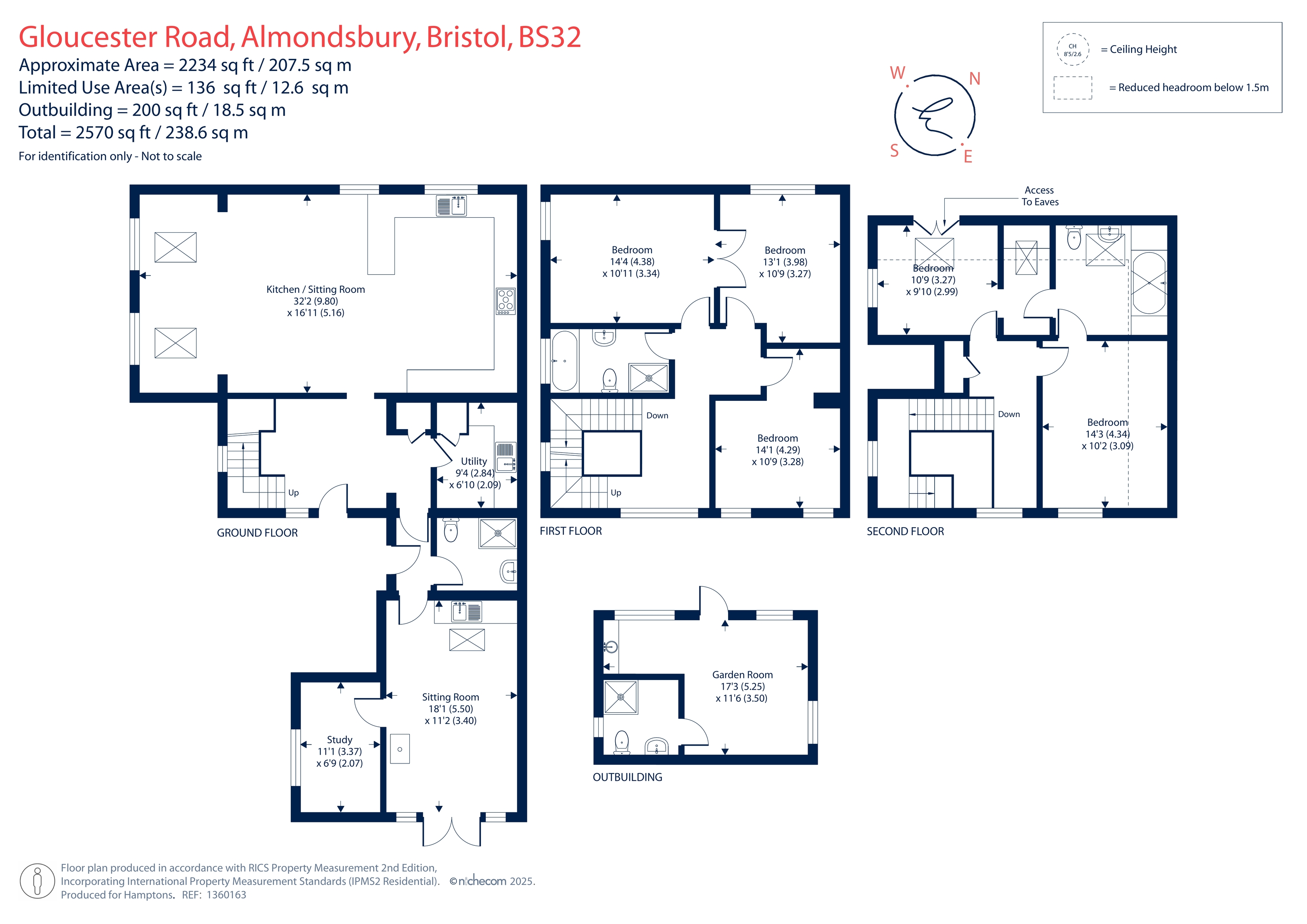 Downside, Gloucester Road, Almondsbury floorplan