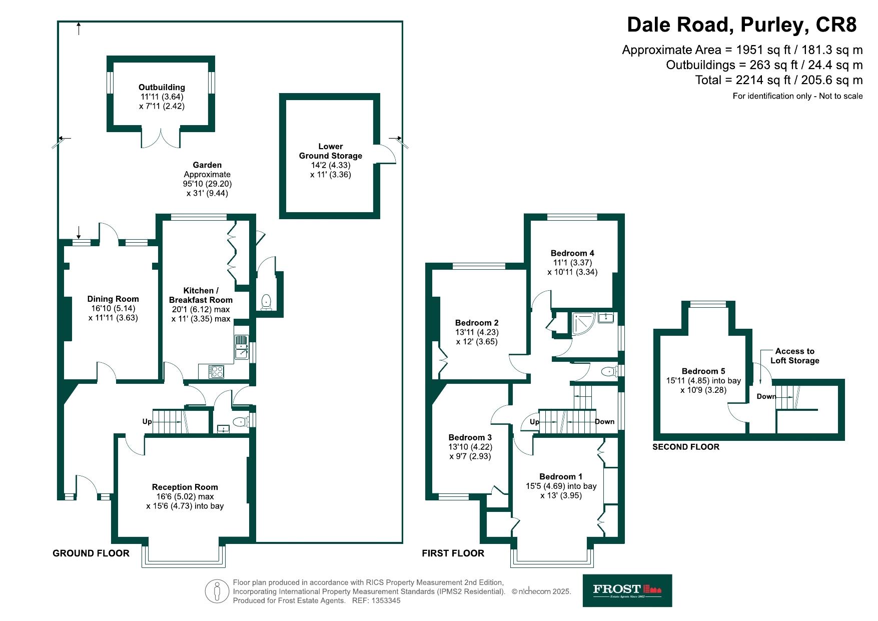 35, Dale Road, Purley floorplan