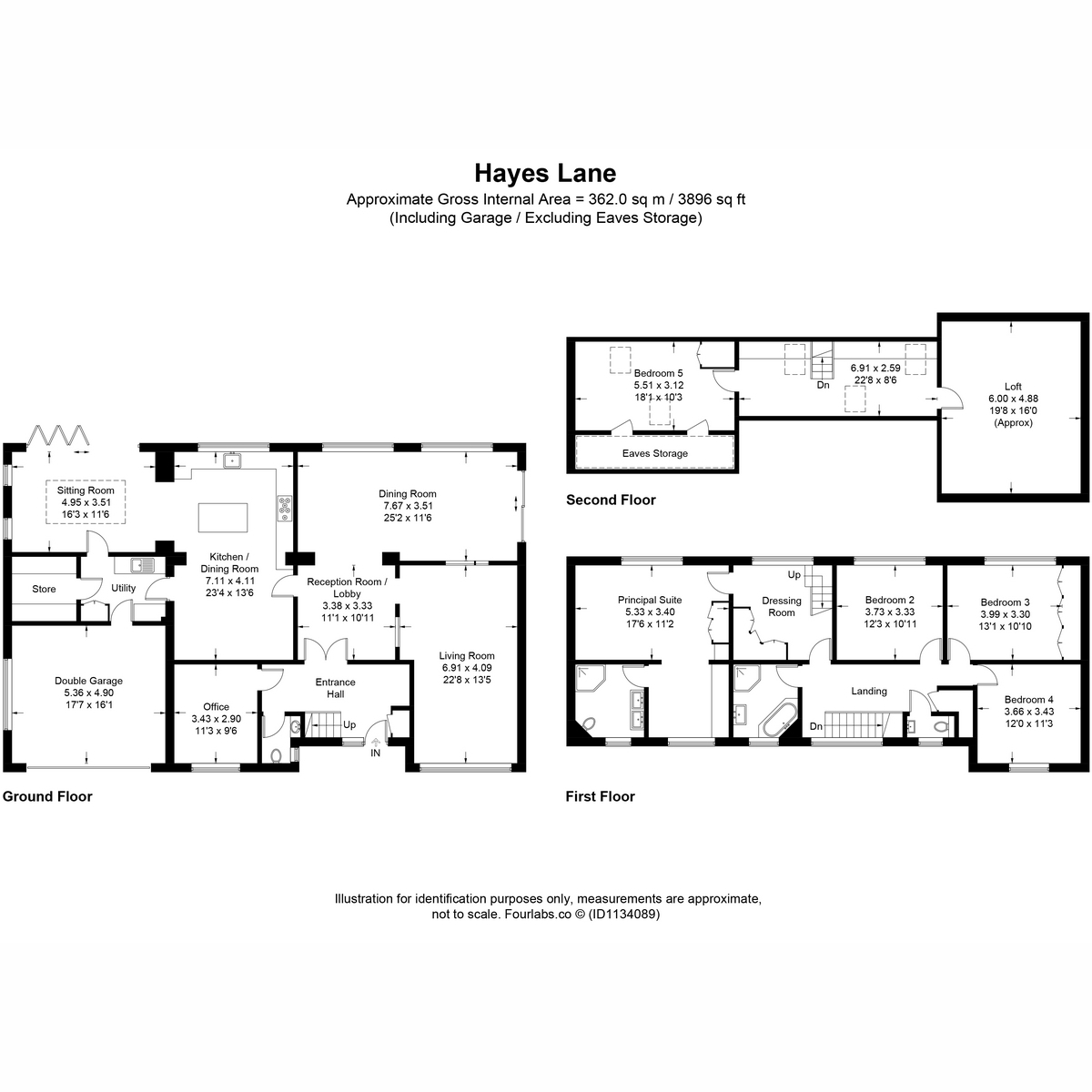 245, Hayes Lane, Kenley floorplan