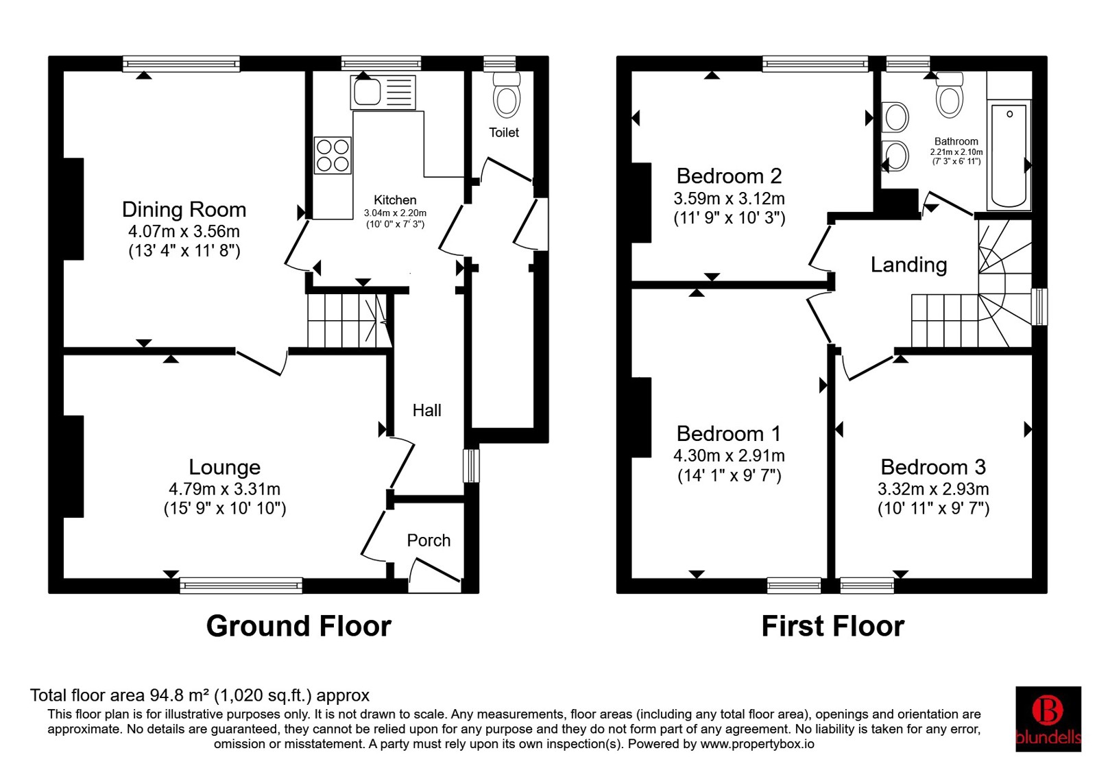 10, East Avenue, Doncaster floorplan