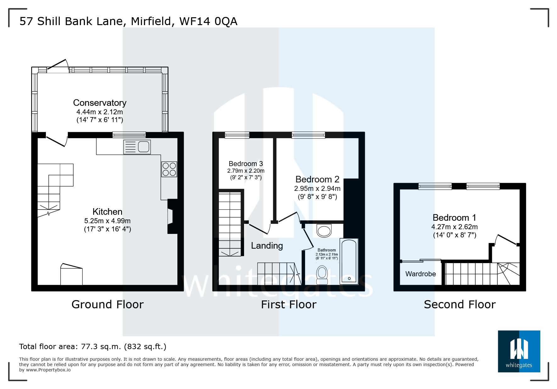 57, Shillbank Lane, Mirfield floorplan