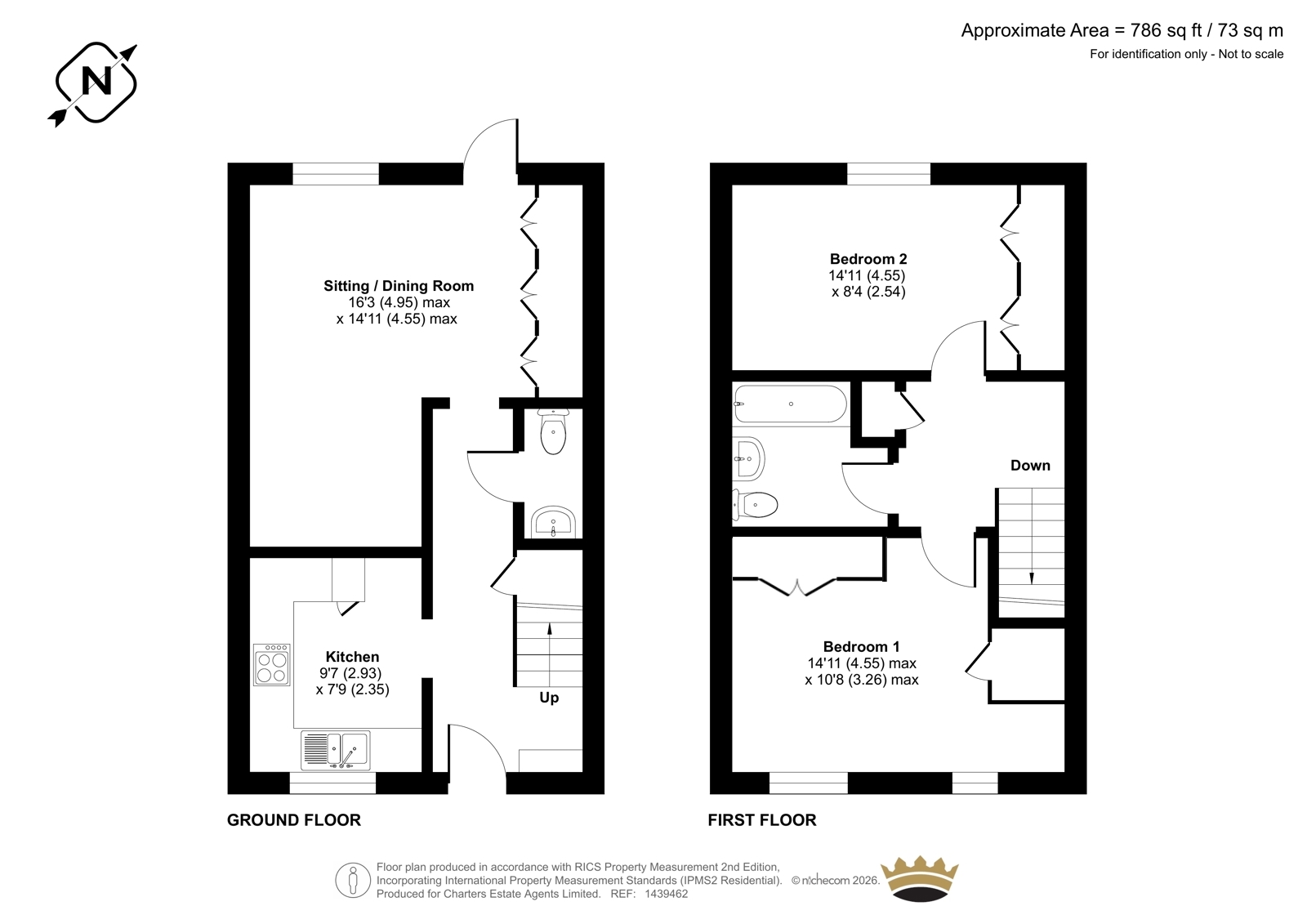 19, Beech Grove, Alton floorplan