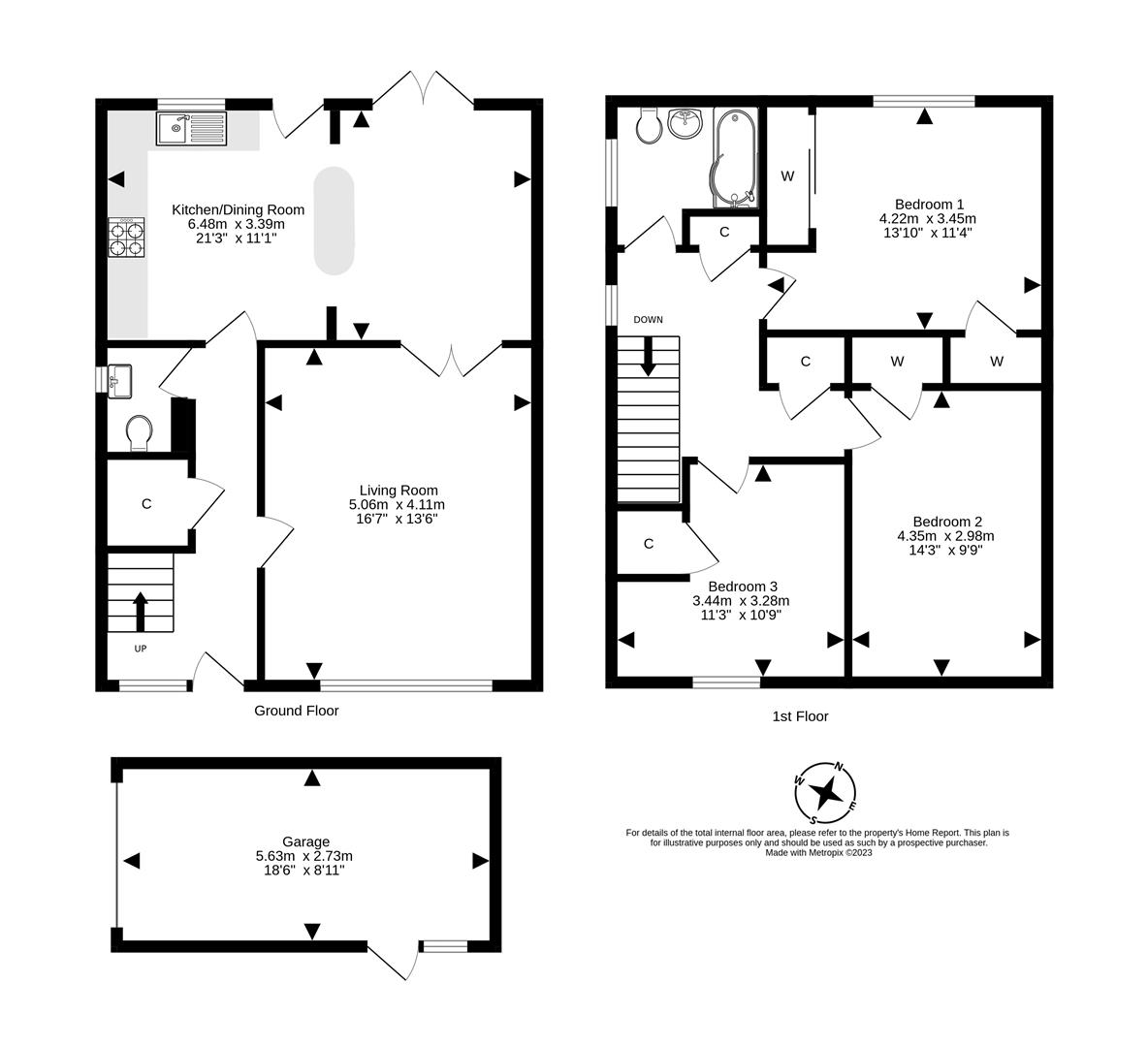 36 Cairn Grove, Crossford KY12, 3 bedroom detached house for sale