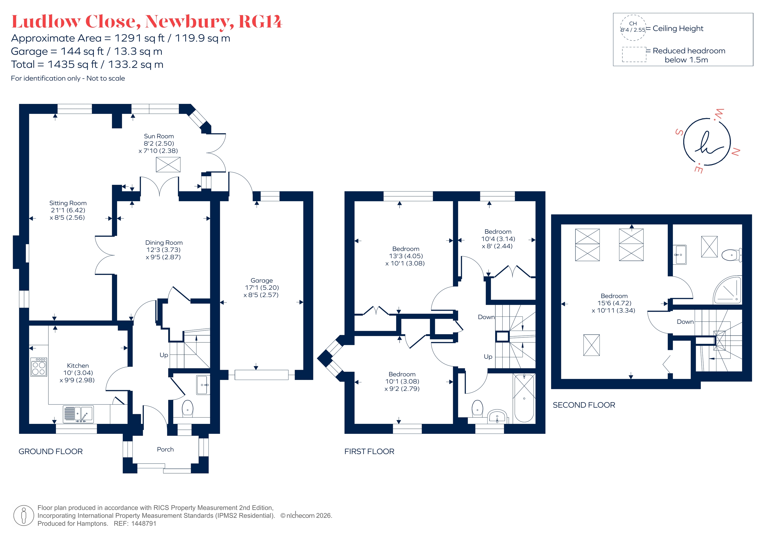14, Ludlow Close, Newbury floorplan