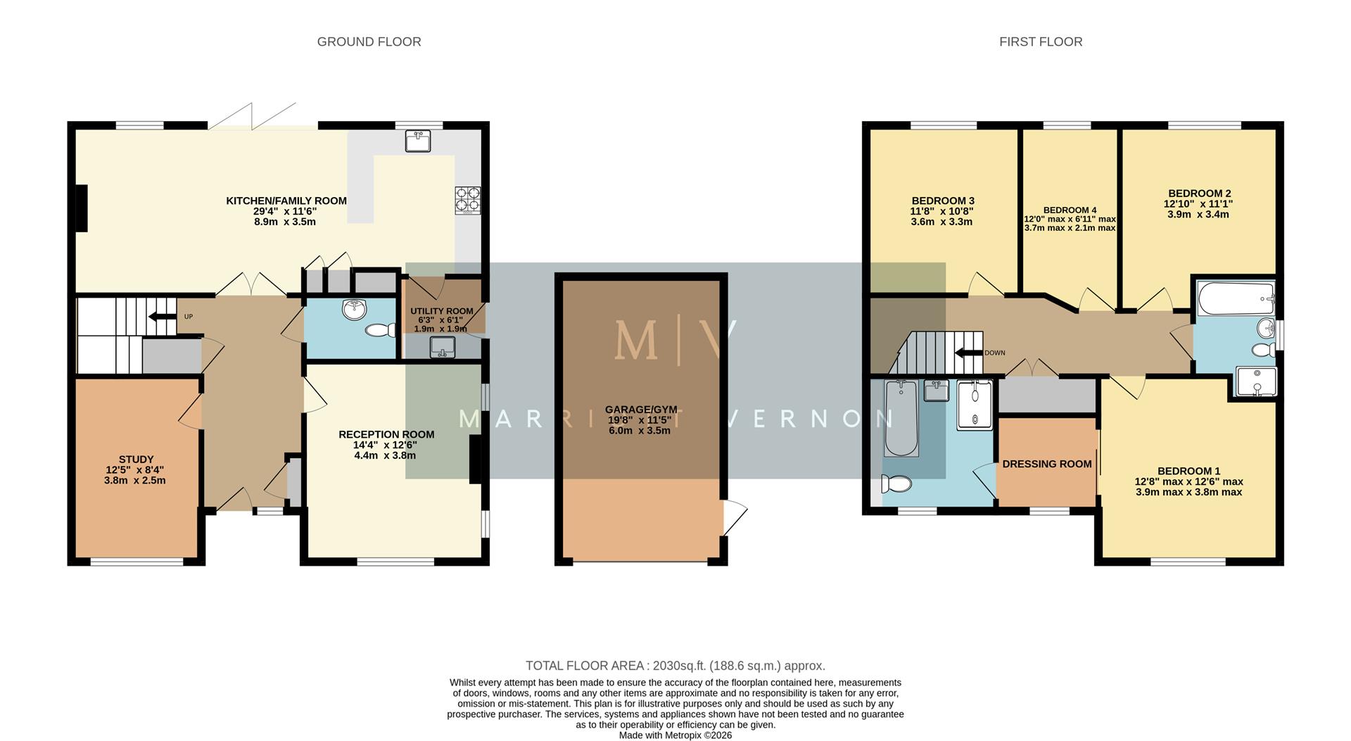 26, Boxford Close, South Croydon floorplan
