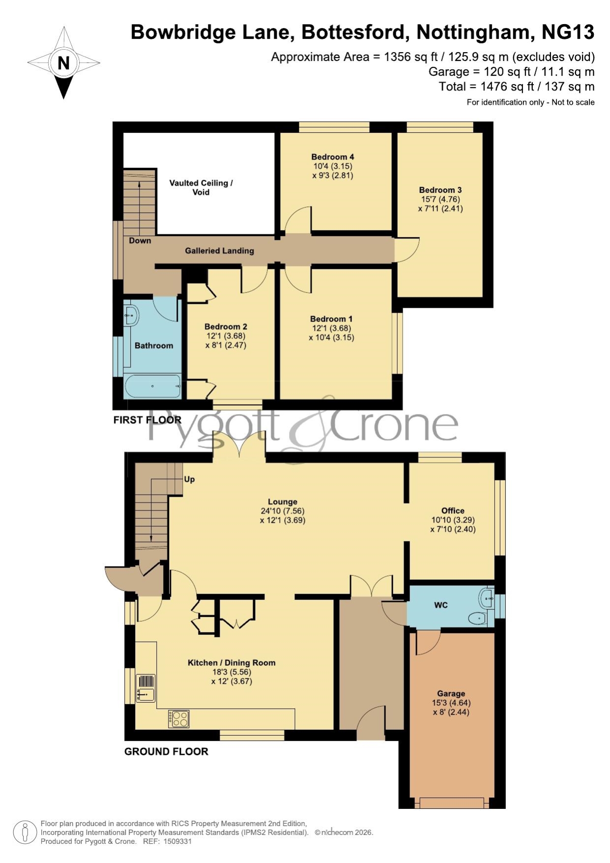 9, Bowbridge Lane, Nottingham floorplan