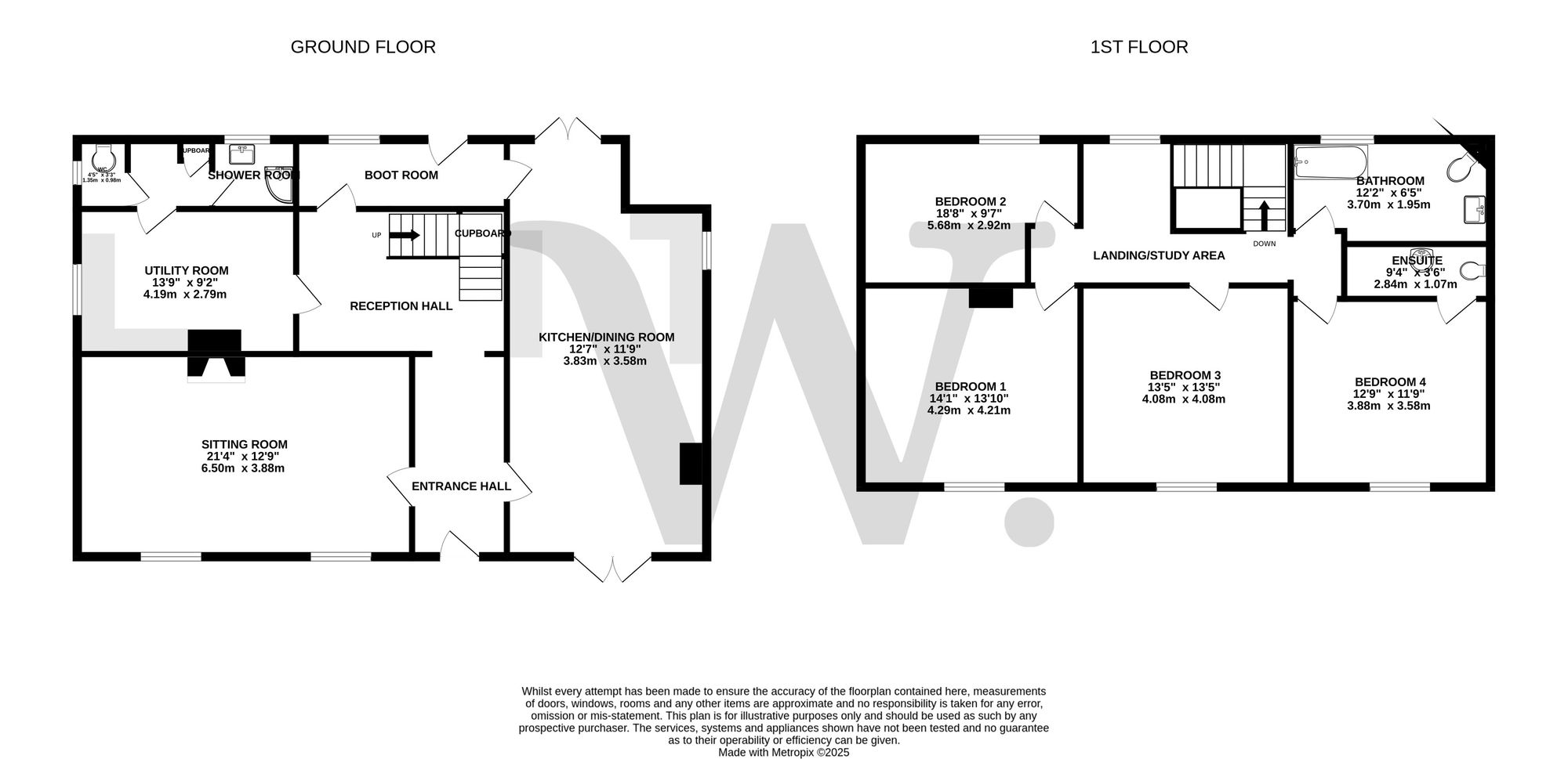 The Firs Middle Road, Norwich floorplan