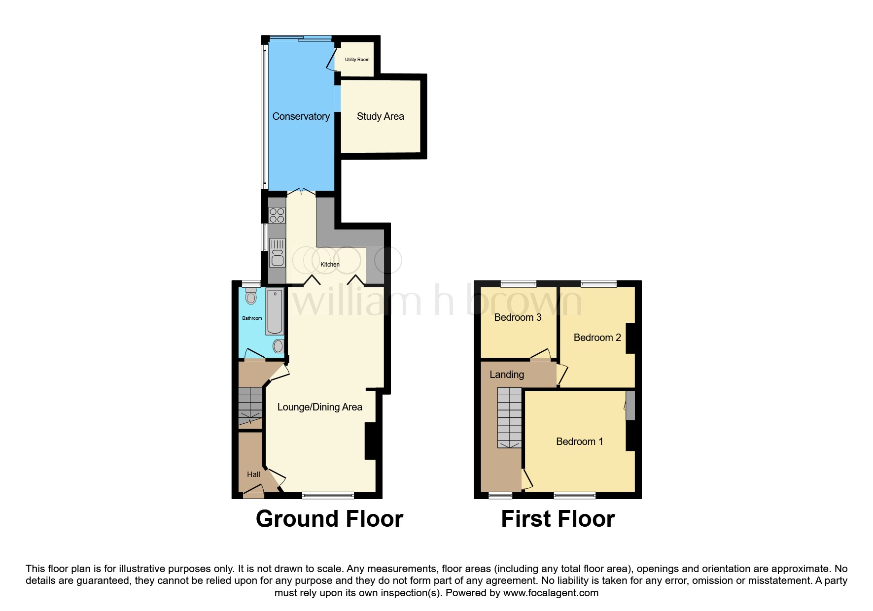 48, Brook Street, Ely floorplan