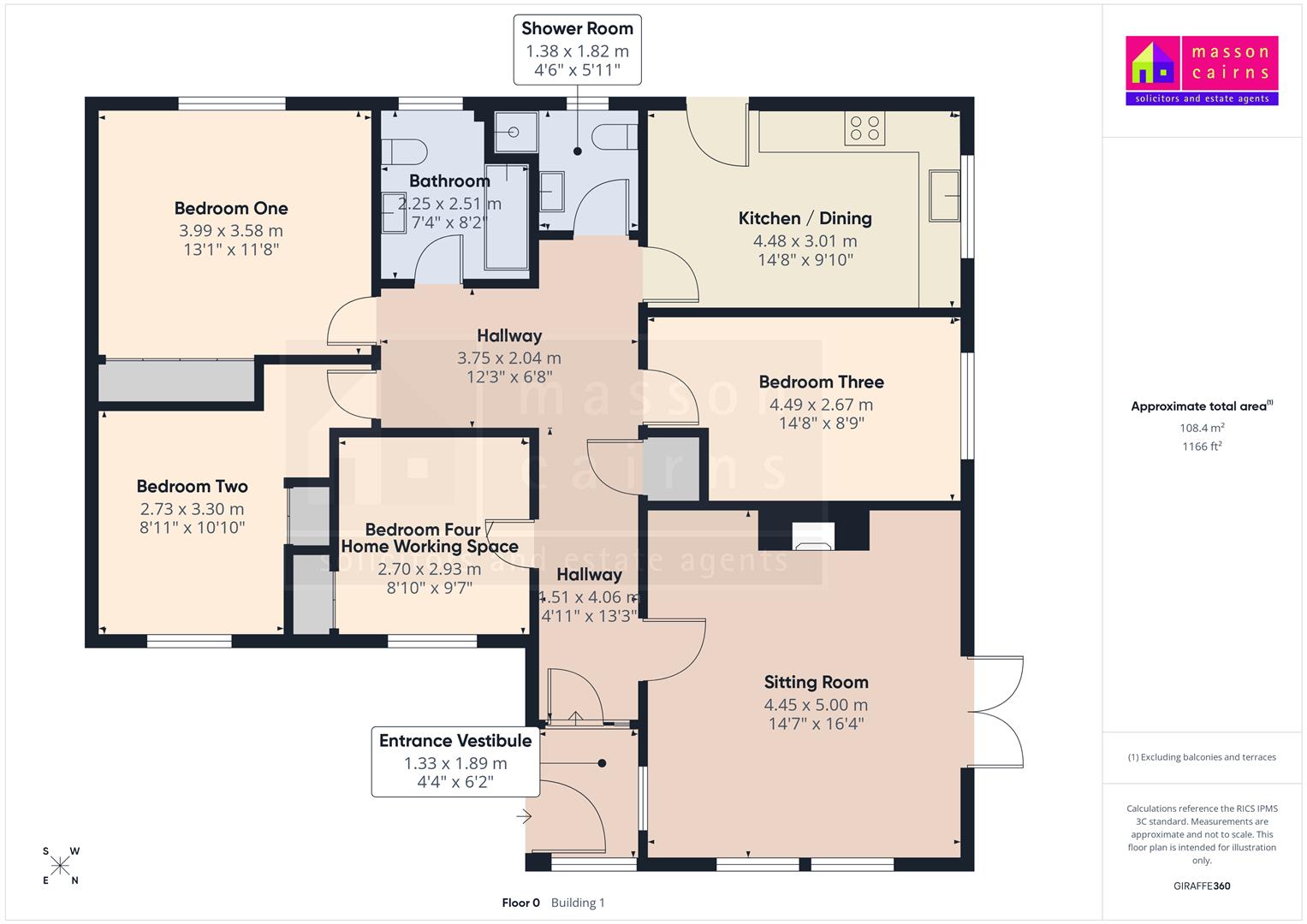1, Church Avenue, Grantown on Spey floorplan