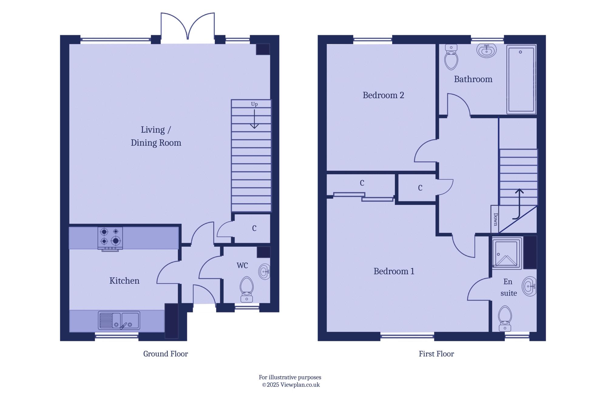 4, St Josephs Mews, Penarth floorplan