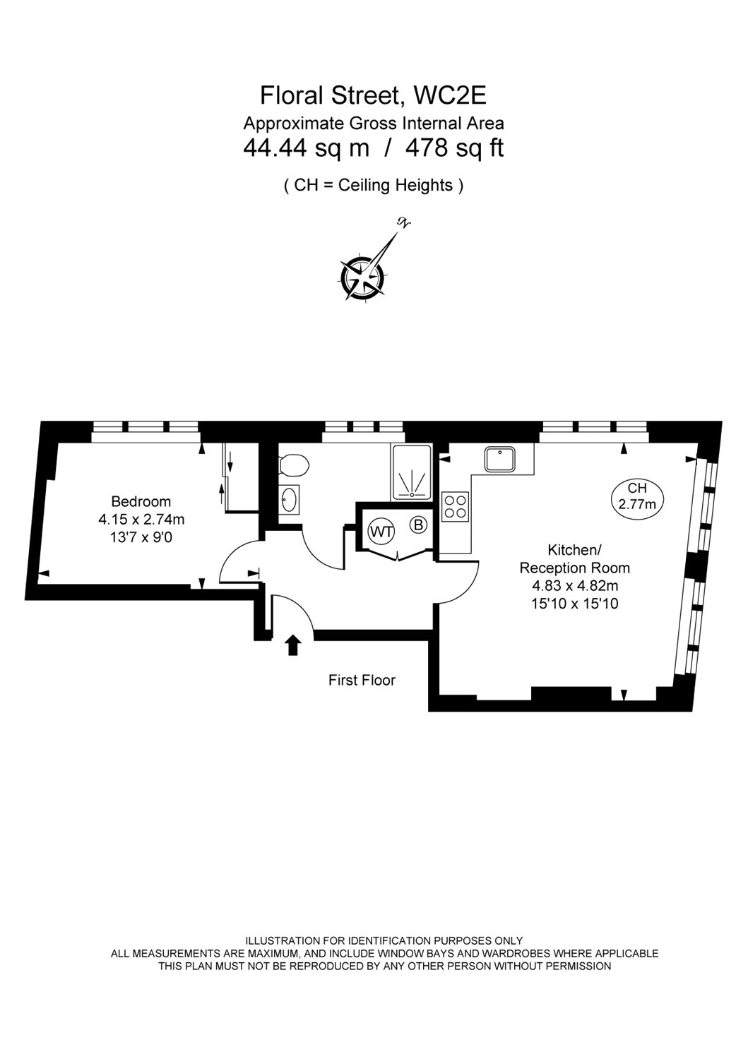 1 Bedrooms Flat to rent in Floral Street, Covent Garden WC2E