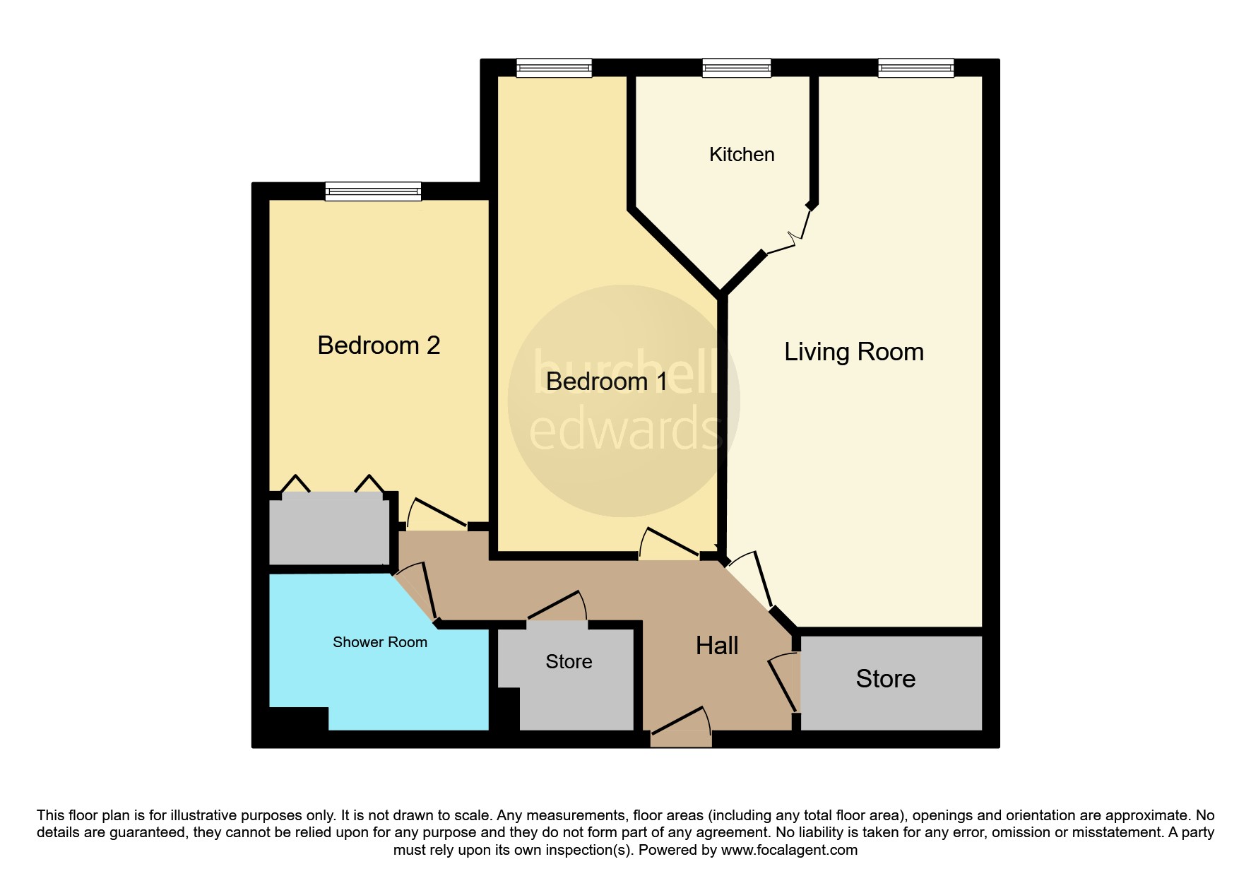 21, Hartwell Court, Church Street, Nottingham floorplan