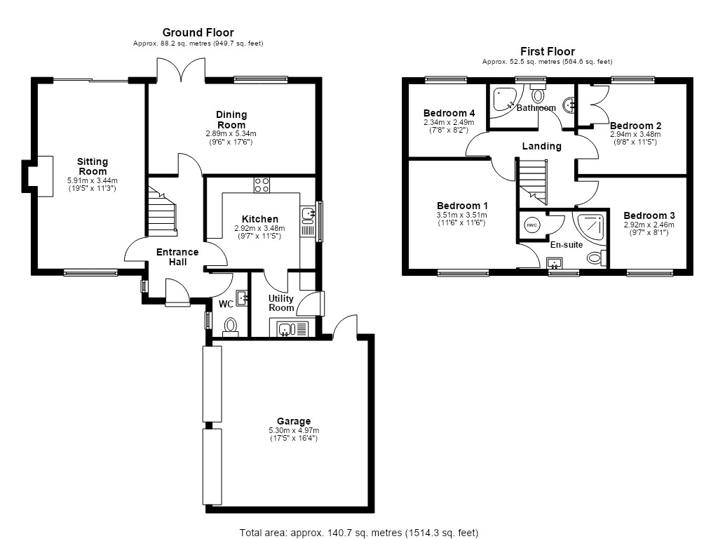 27, Old Station Gardens, Templecombe floorplan