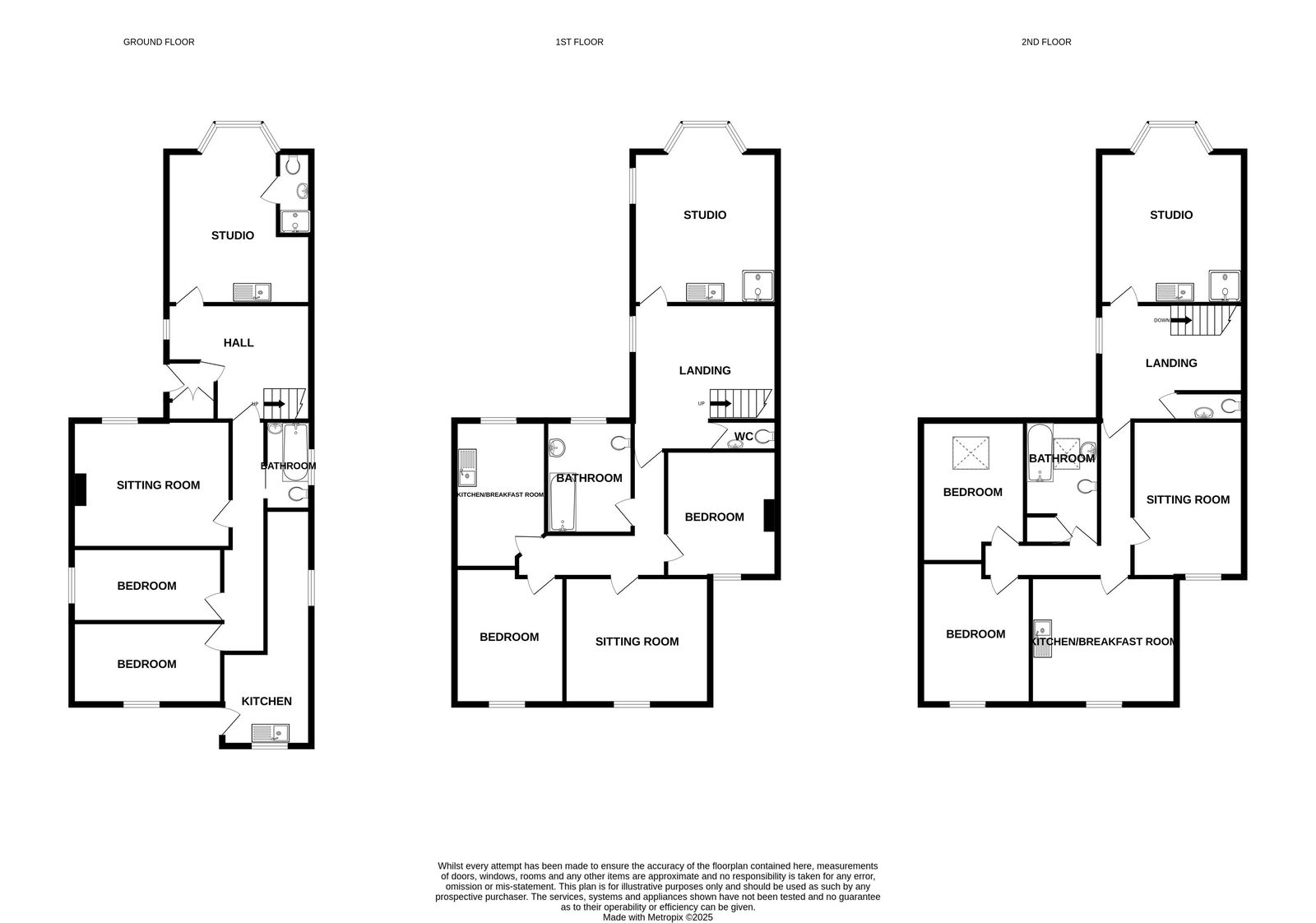 1, Camperdown Terrace, Exmouth floorplan