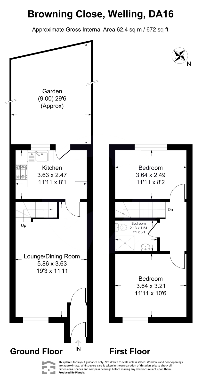17 Browning Close, Welling floorplan