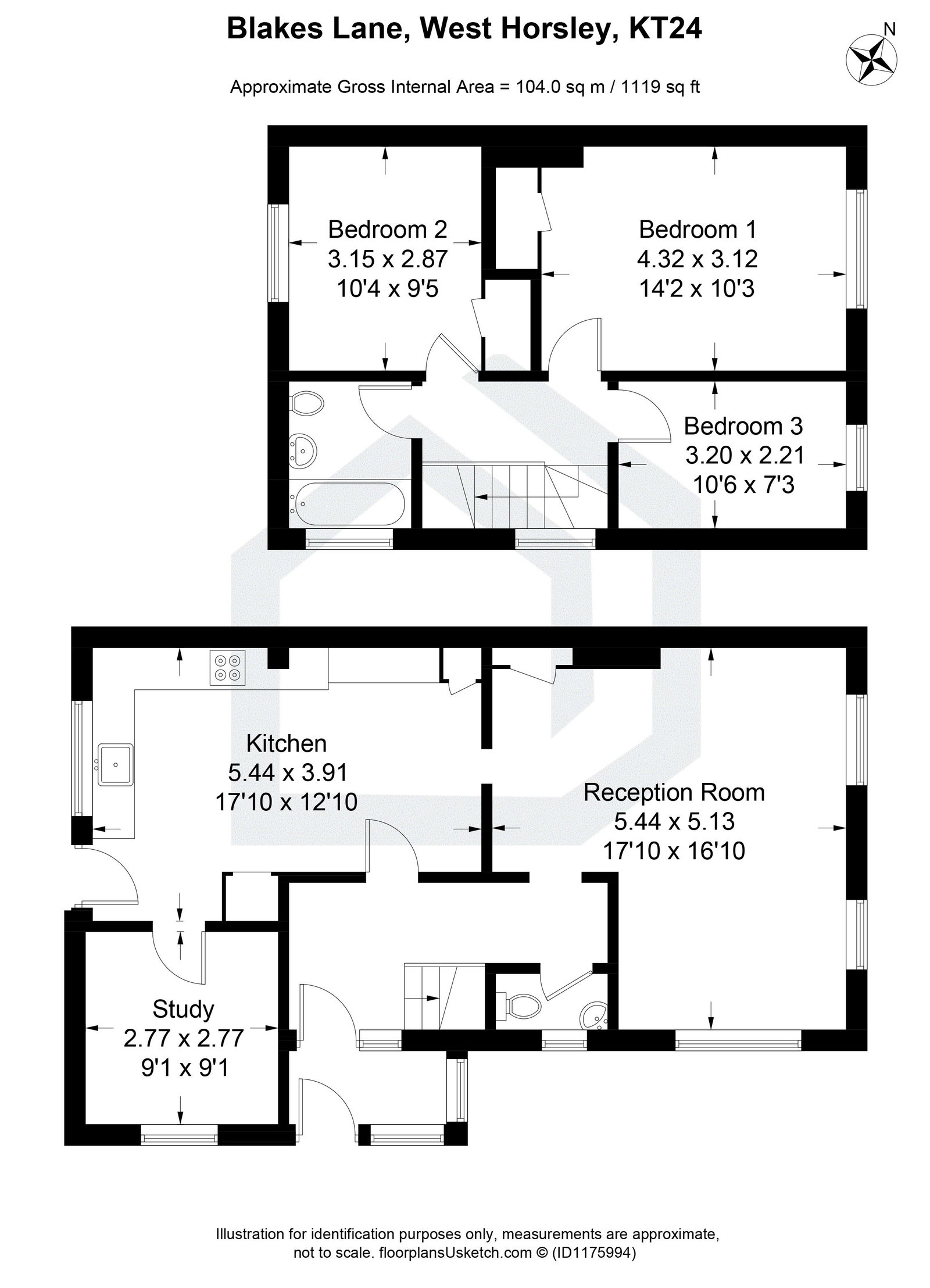Woolgars Farm Cottages,4, Blakes Lane, Leatherhead floorplan