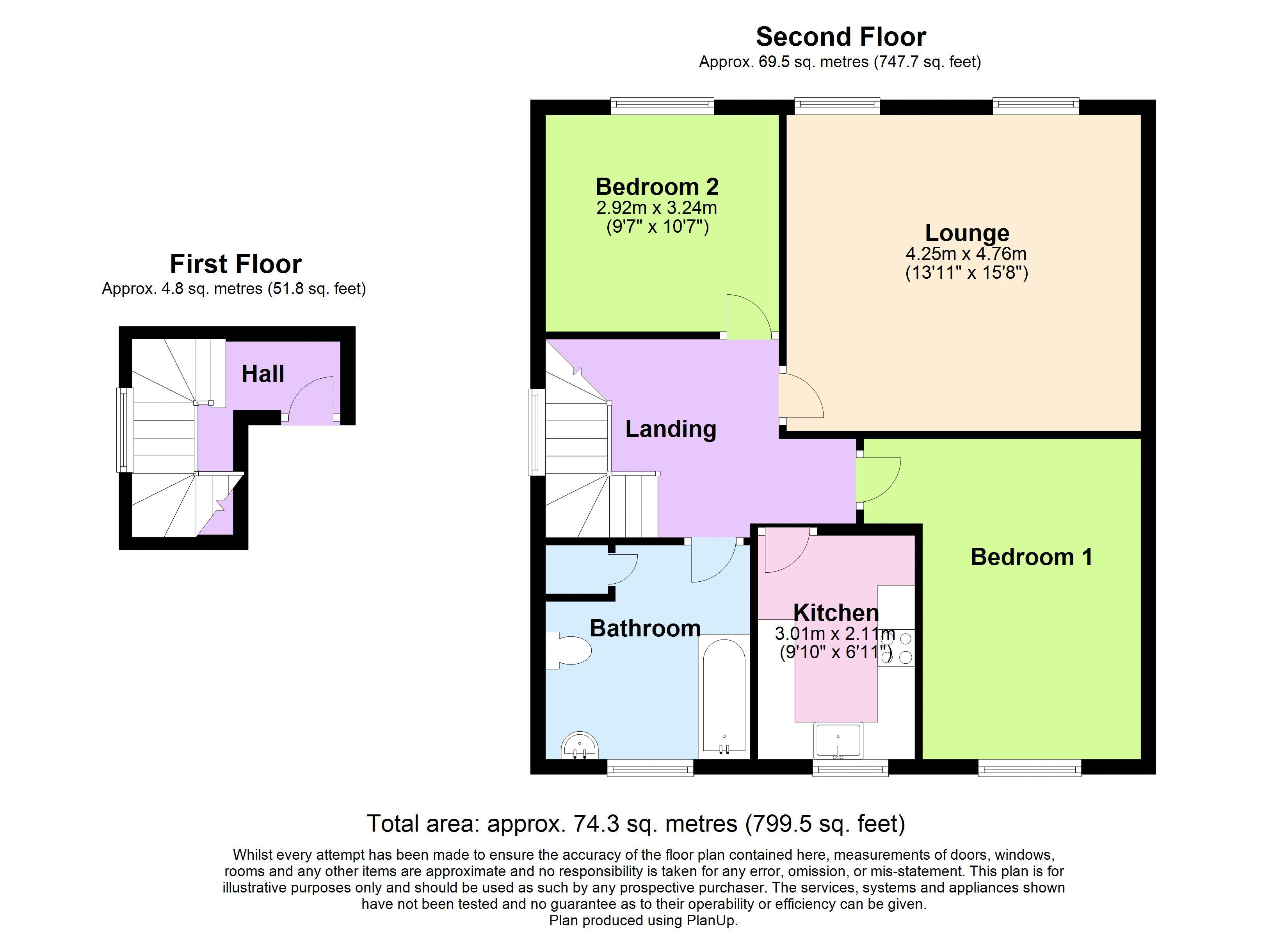 2 Bedrooms Flat for sale in Shooters Hill Road, London SE3