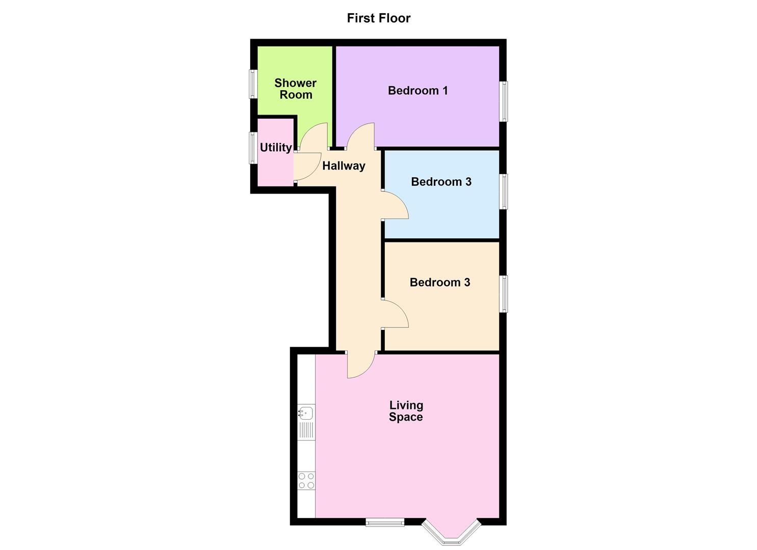 St. Alban Street, Weymouth floorplan
