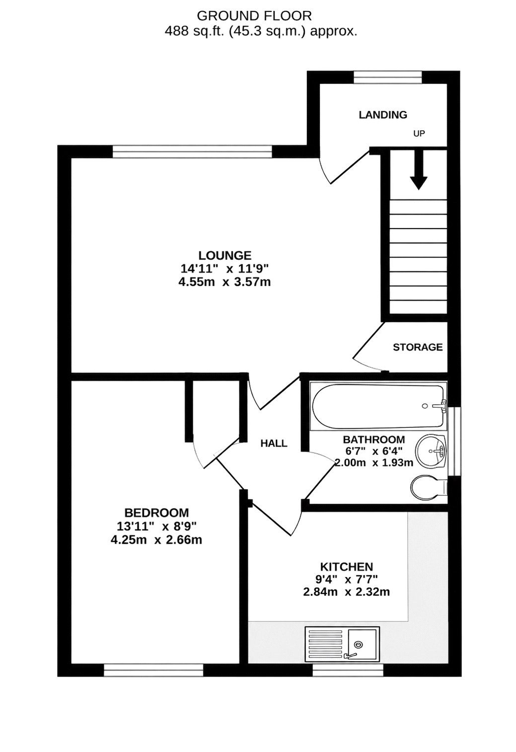 Hencliffe Way Hanham, Bristol floorplan