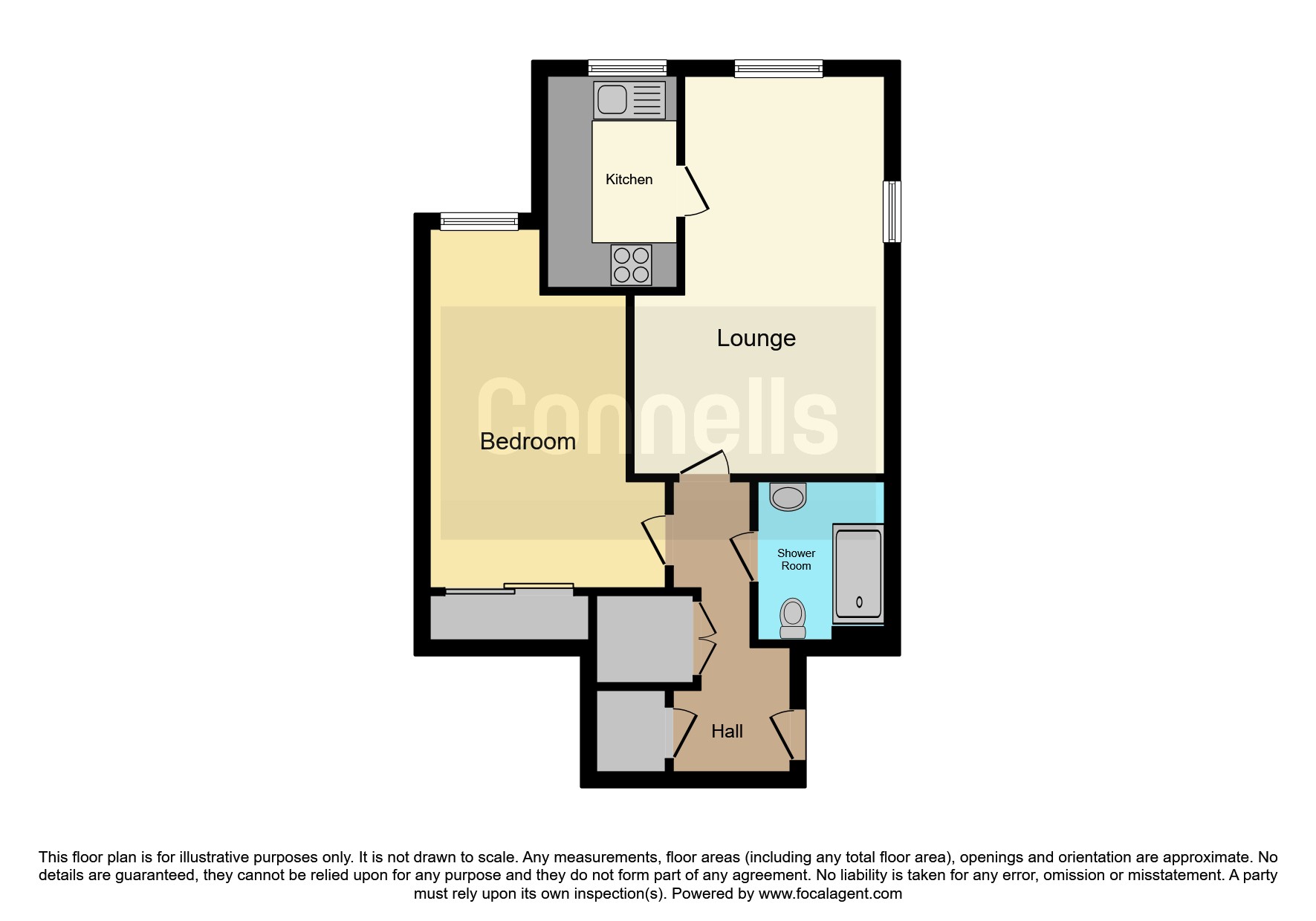 Flat 31, Mottisfont Road, Alma Road, Romsey floorplan