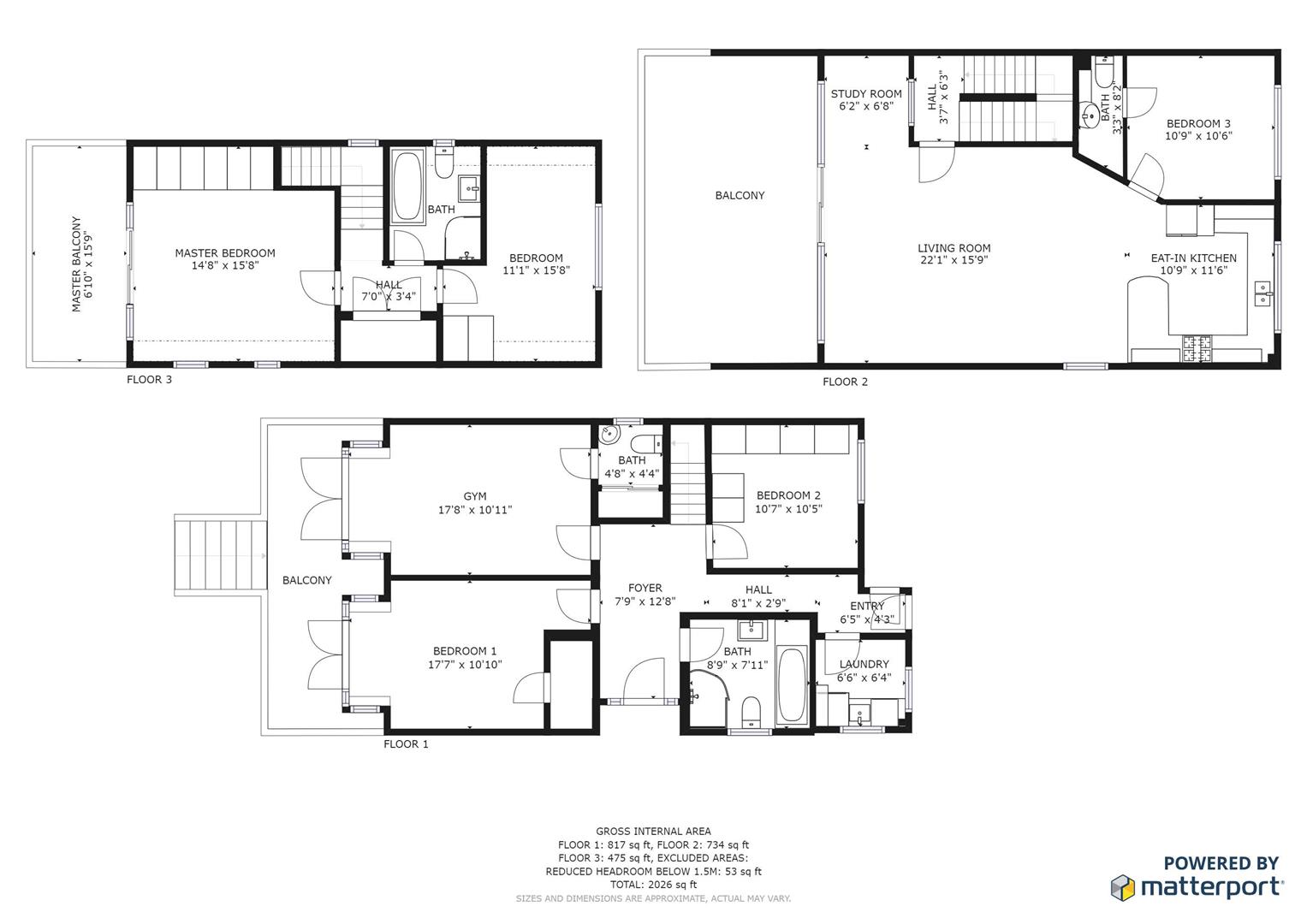 4, 4, Whitecliff Road, Dorset floorplan