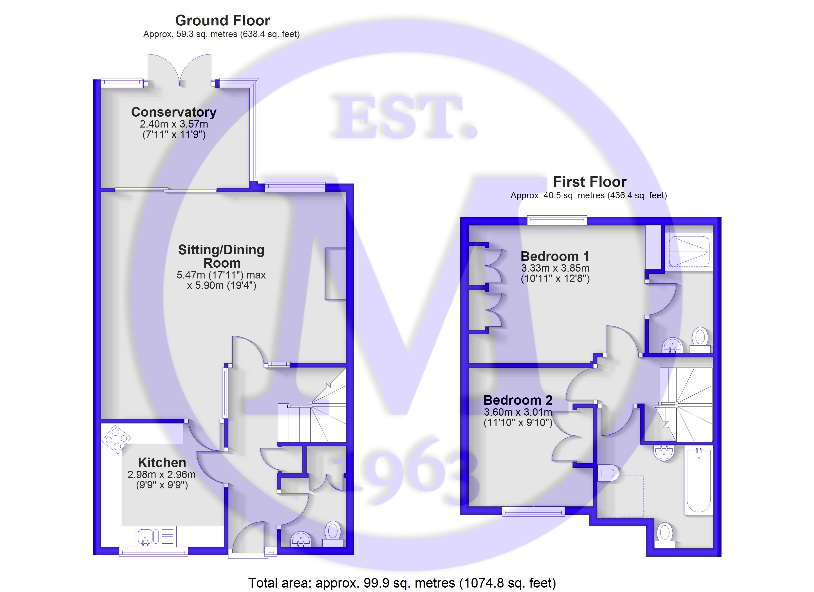 3, Barton Green, New Milton floorplan