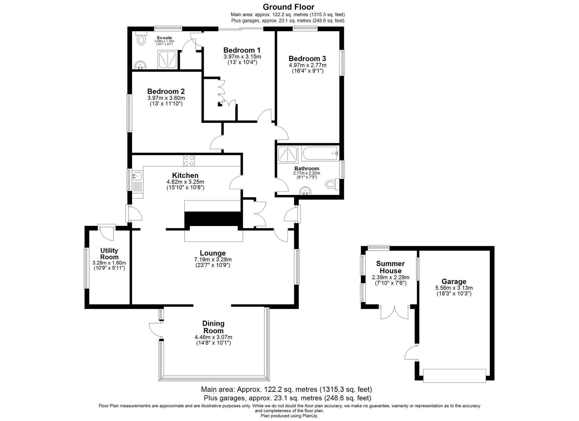 Brambledown Top Close, Royston floorplan