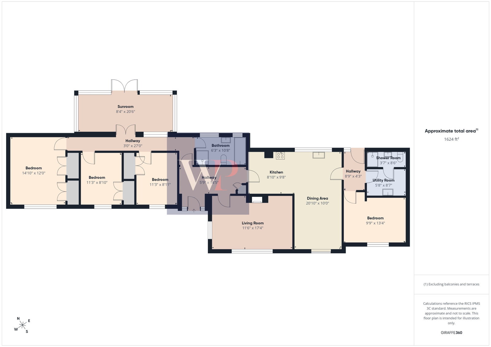 Longridge, Thelnetham Road, Diss floorplan