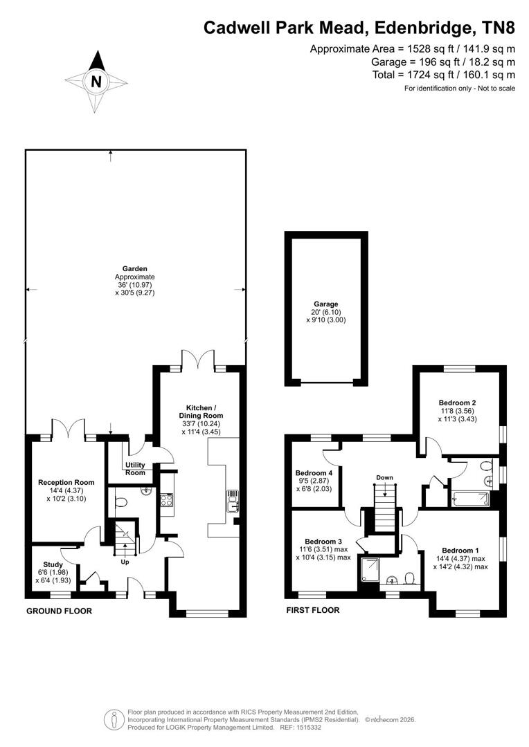 Cadwell Park Mead, Edenbridge floorplan