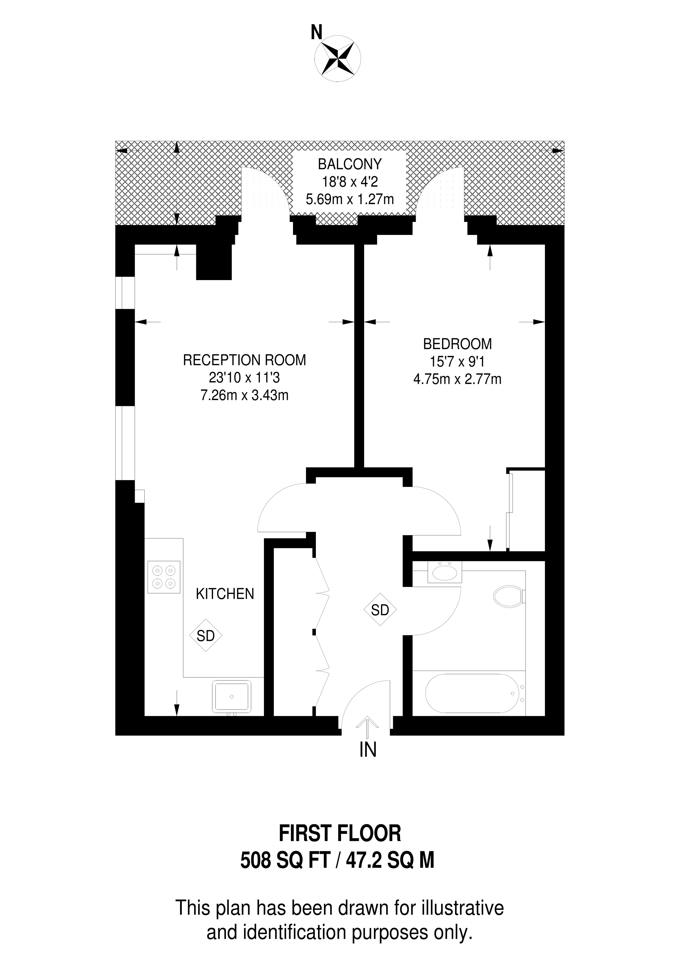 Hayes Point, Woolwich, London, SE18 floorplan