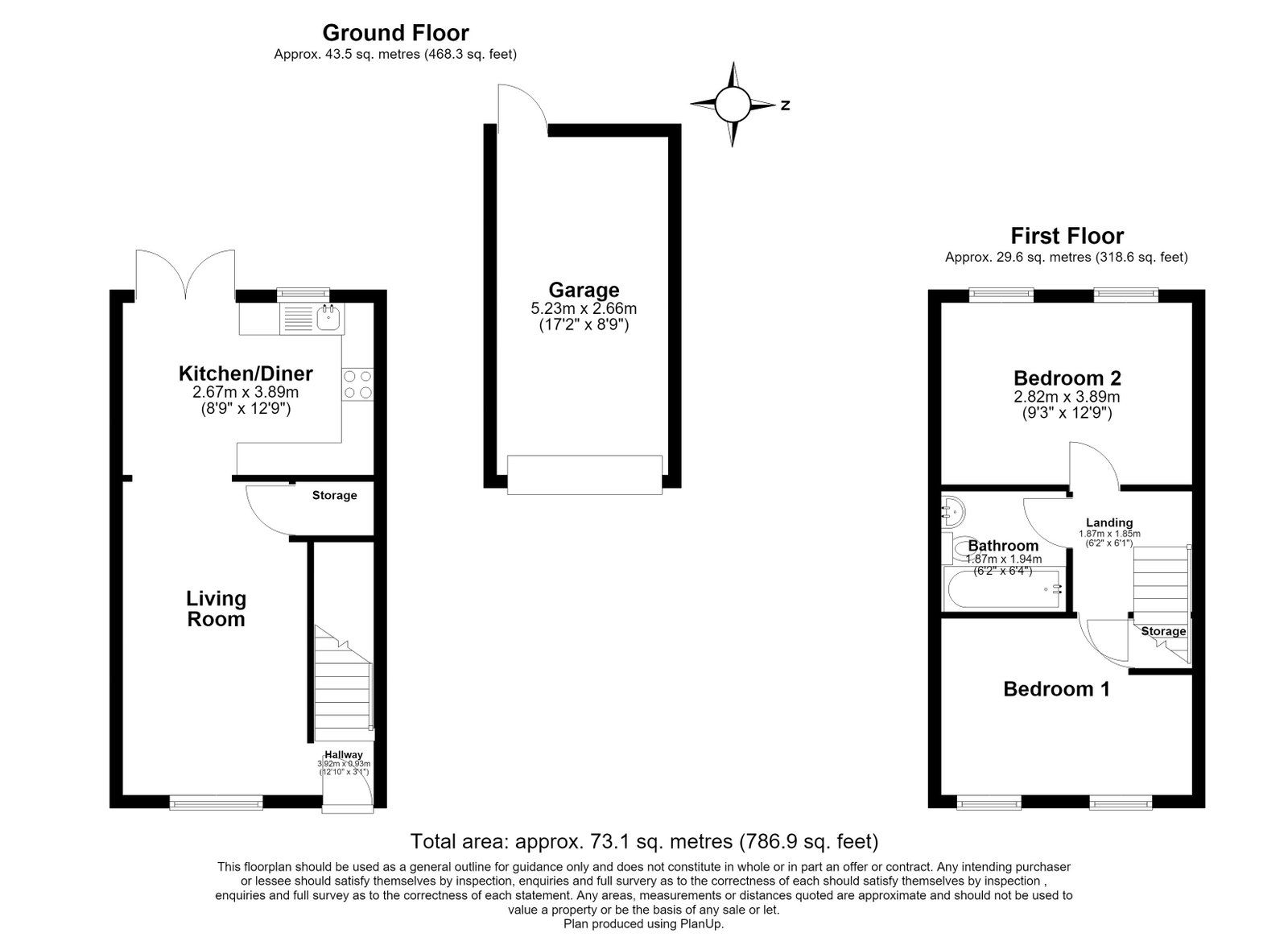8, Mahonia Drive, Basildon floorplan