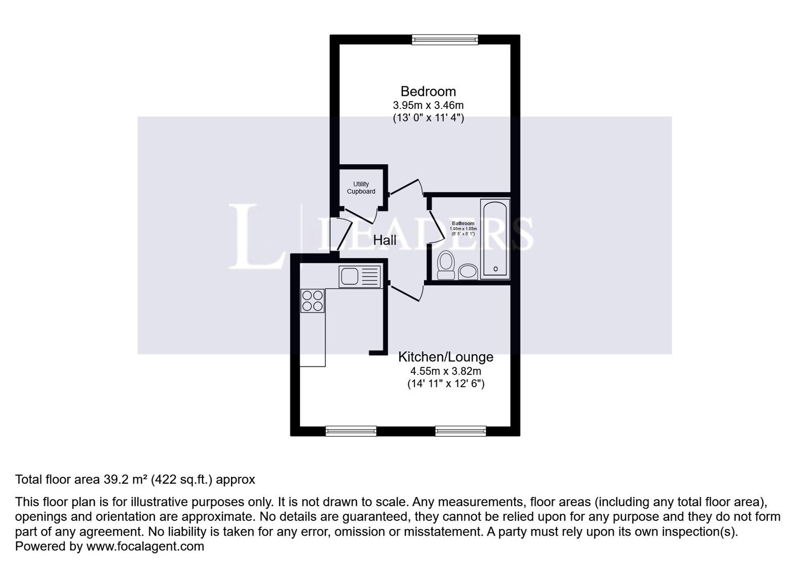 Flat 6, Roman Court, Doric Close floorplan